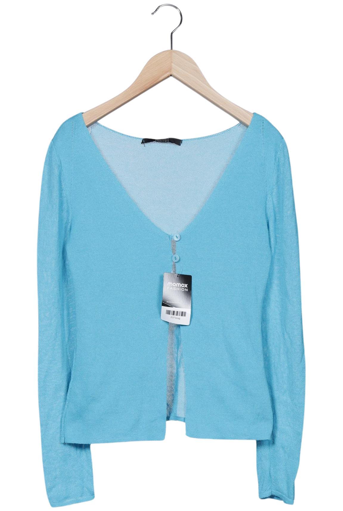

Hallhuber Damen Strickjacke, hellblau, Gr. 38