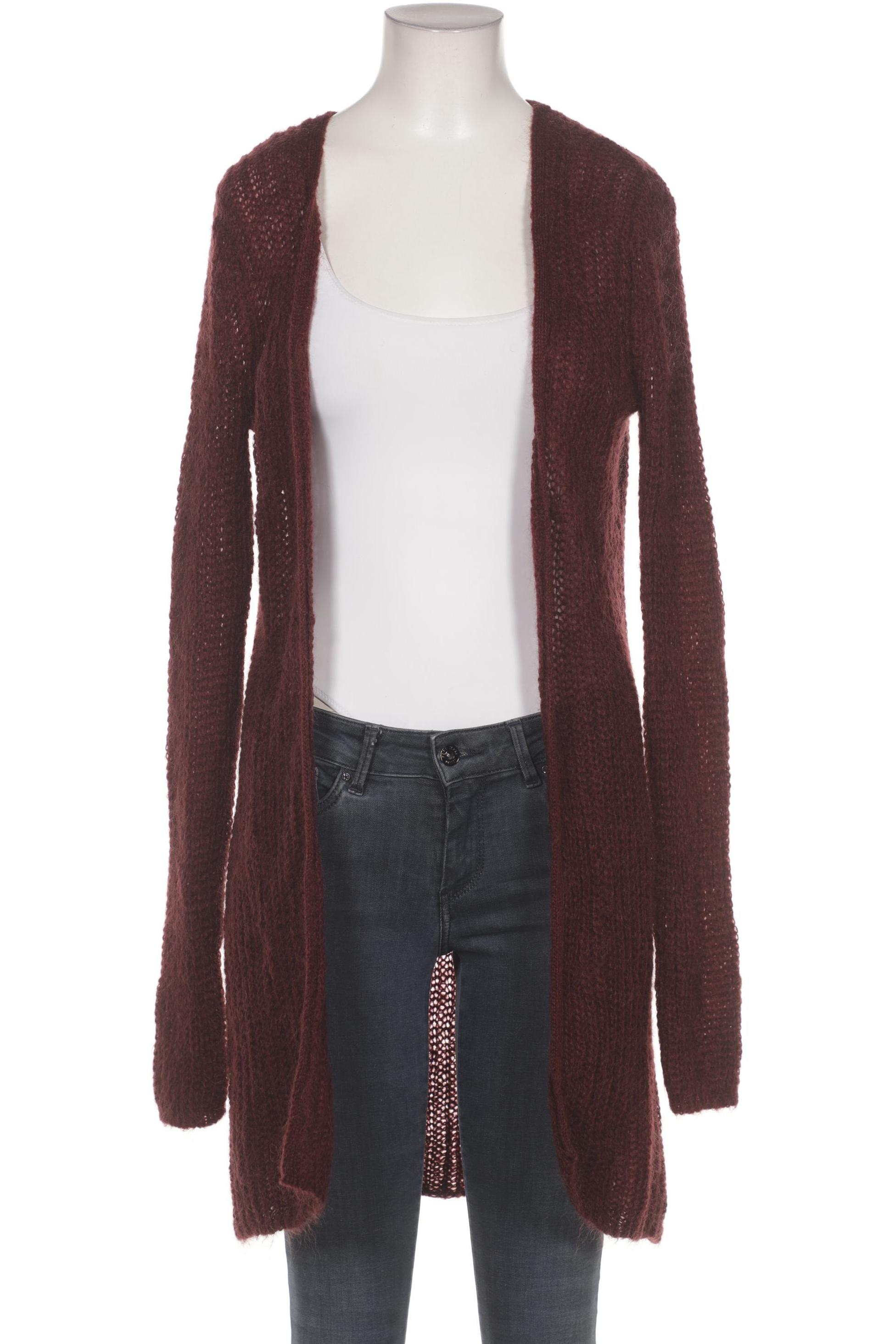 

Hallhuber Damen Strickjacke, bordeaux, Gr. 38