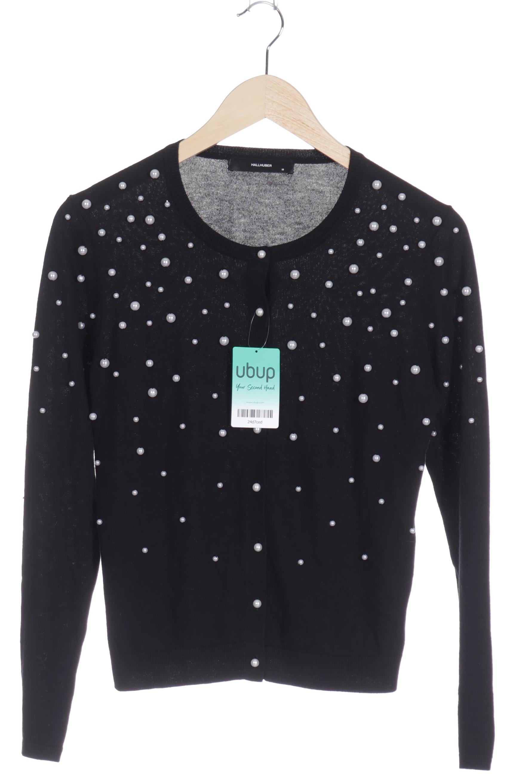 

Hallhuber Damen Strickjacke, schwarz, Gr.