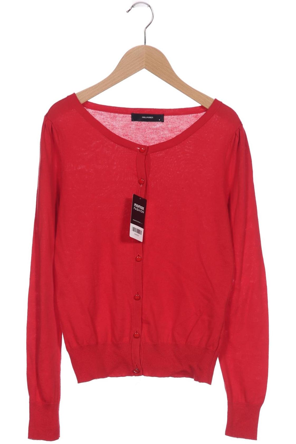 

Hallhuber Damen Strickjacke, rot, Gr. 36