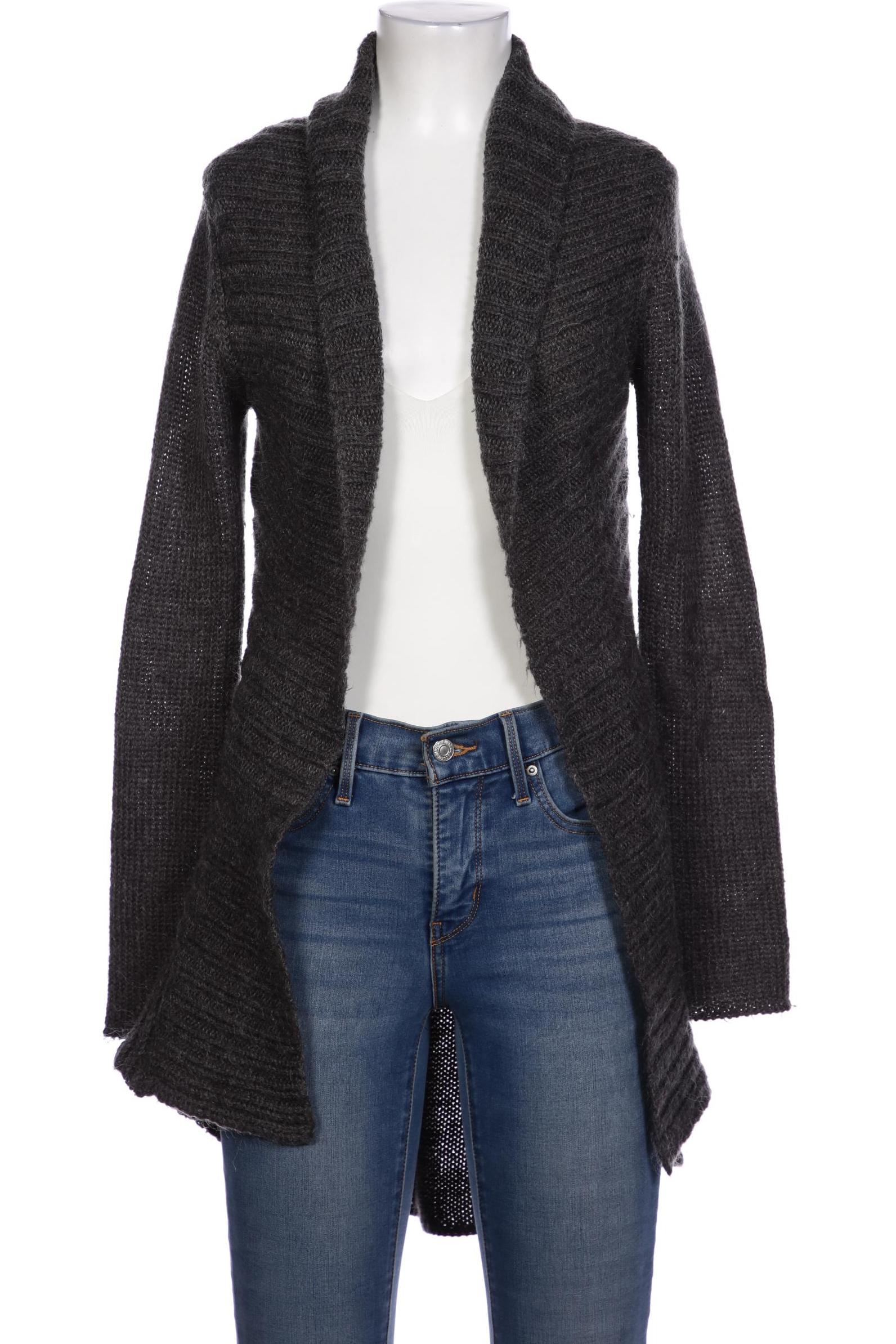 

Hallhuber Damen Strickjacke, grau, Gr. 34