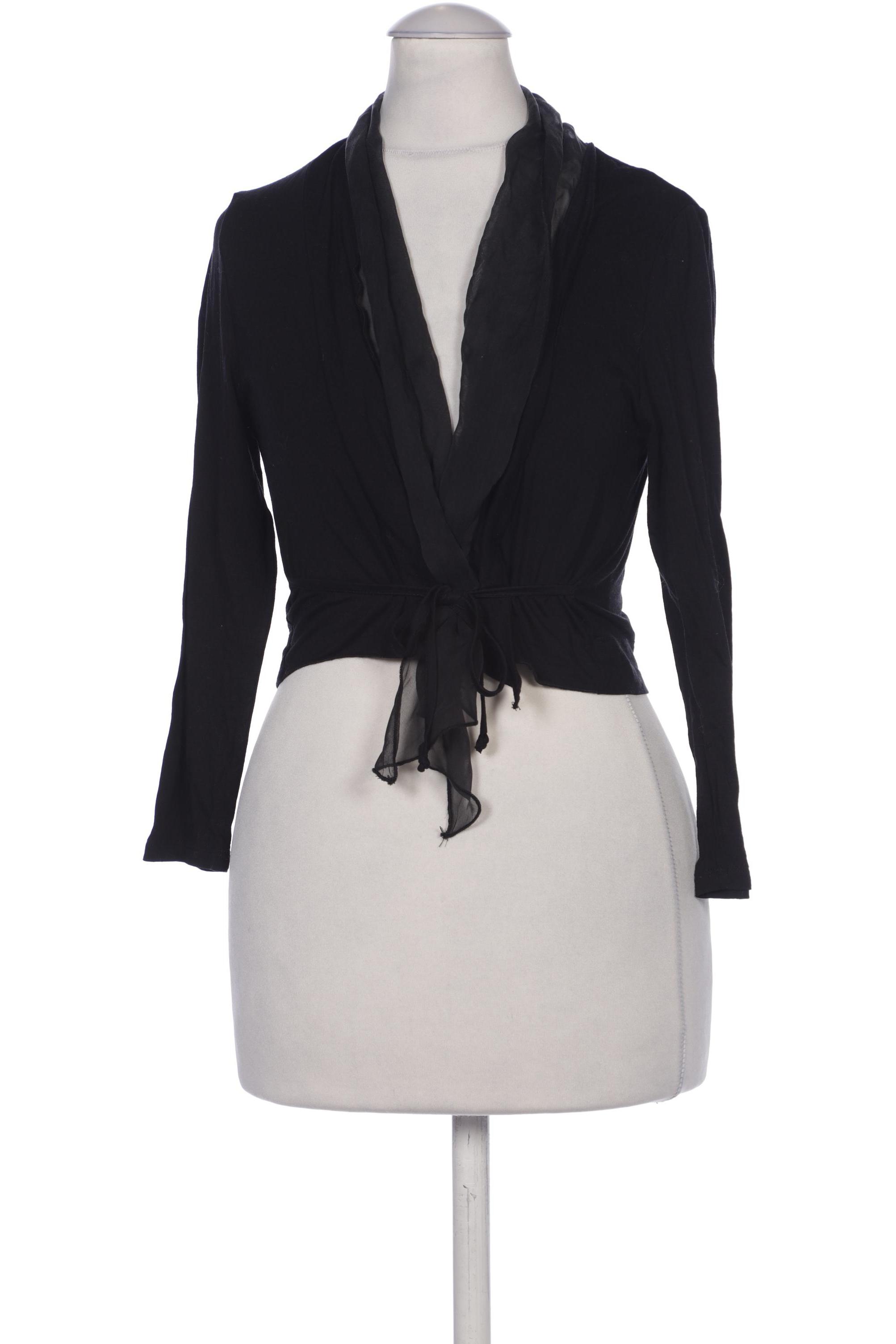 

Hallhuber Damen Strickjacke, schwarz, Gr. 36