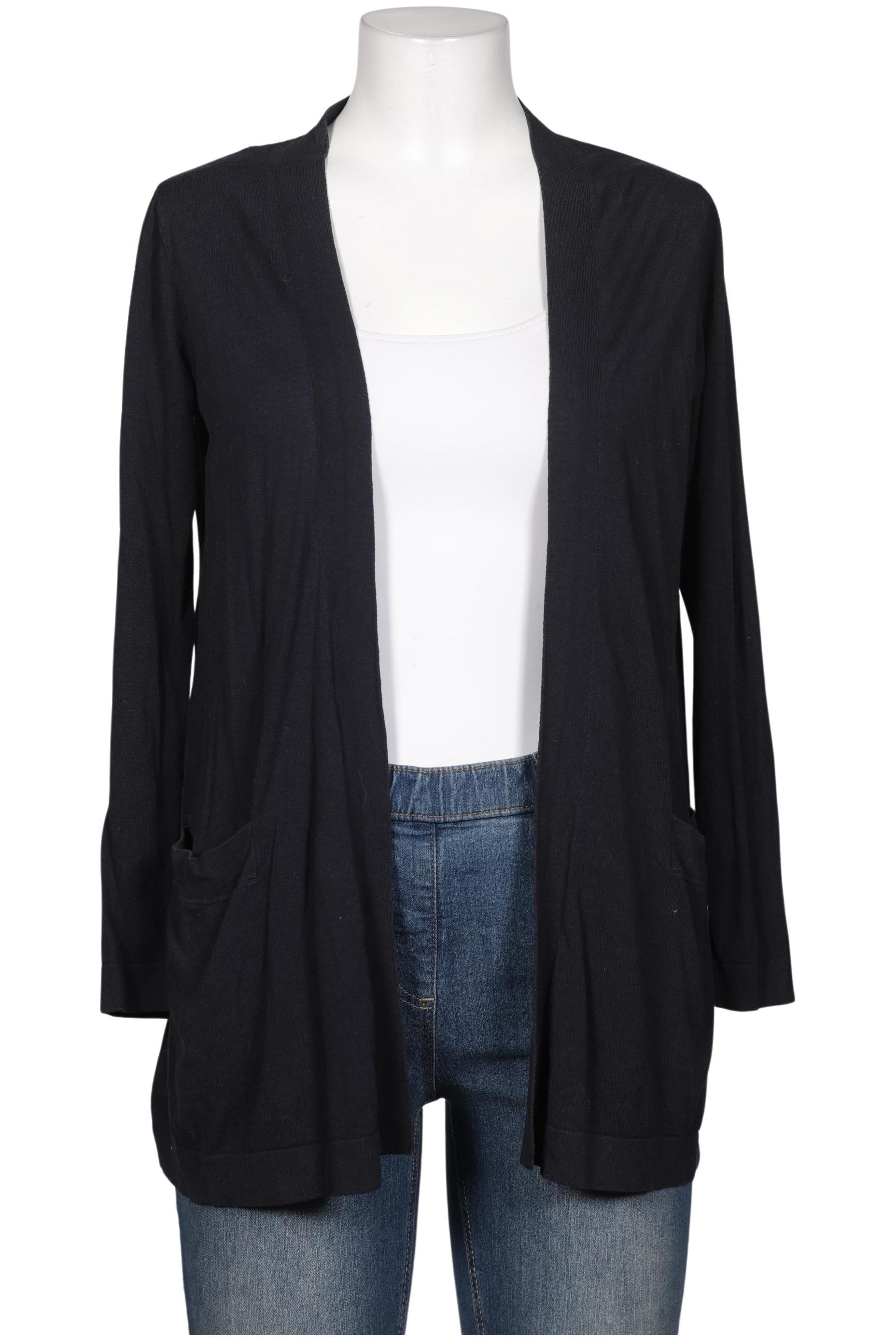 

Hallhuber Damen Strickjacke, marineblau, Gr. 36