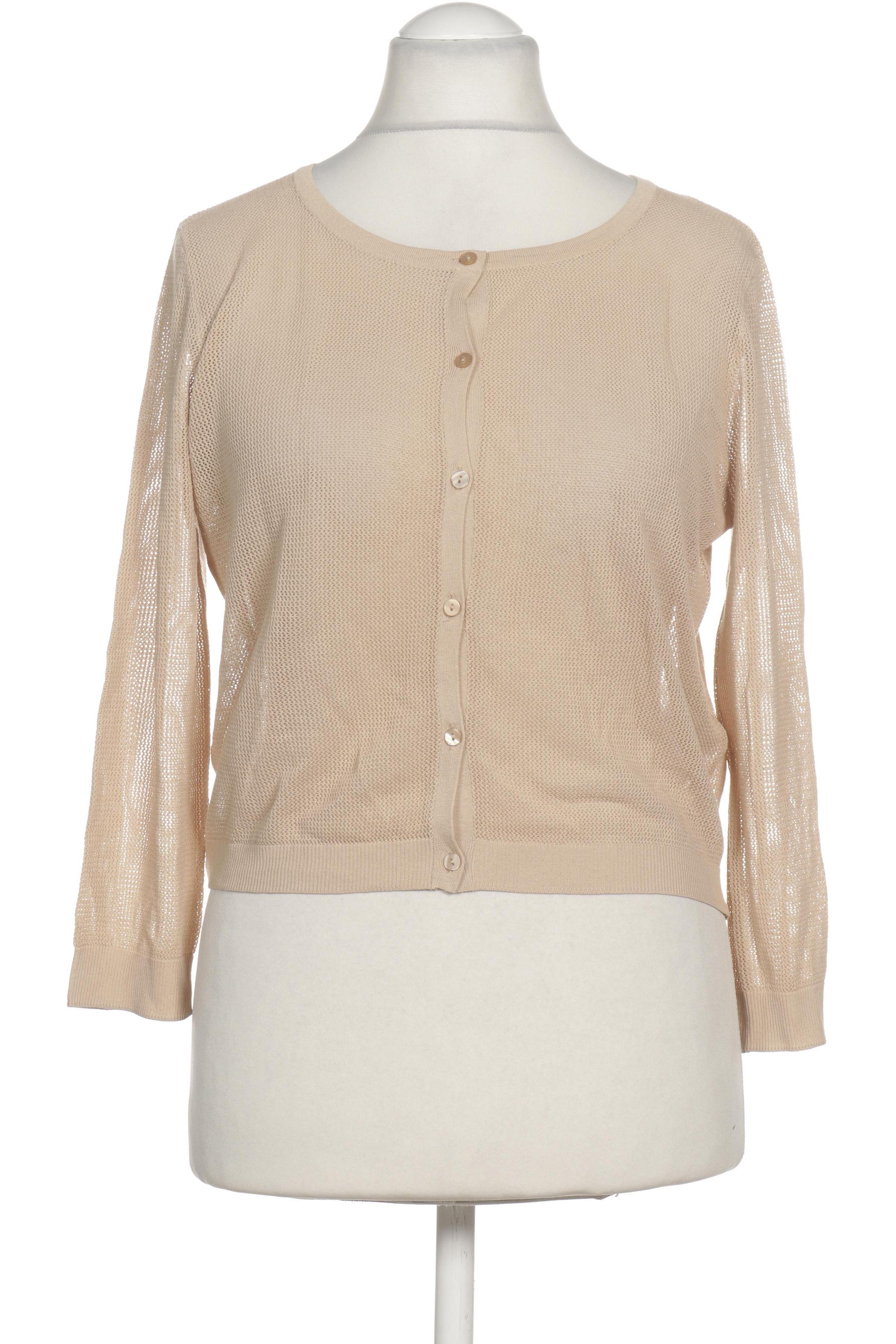 

Hallhuber Damen Strickjacke, beige, Gr. 44