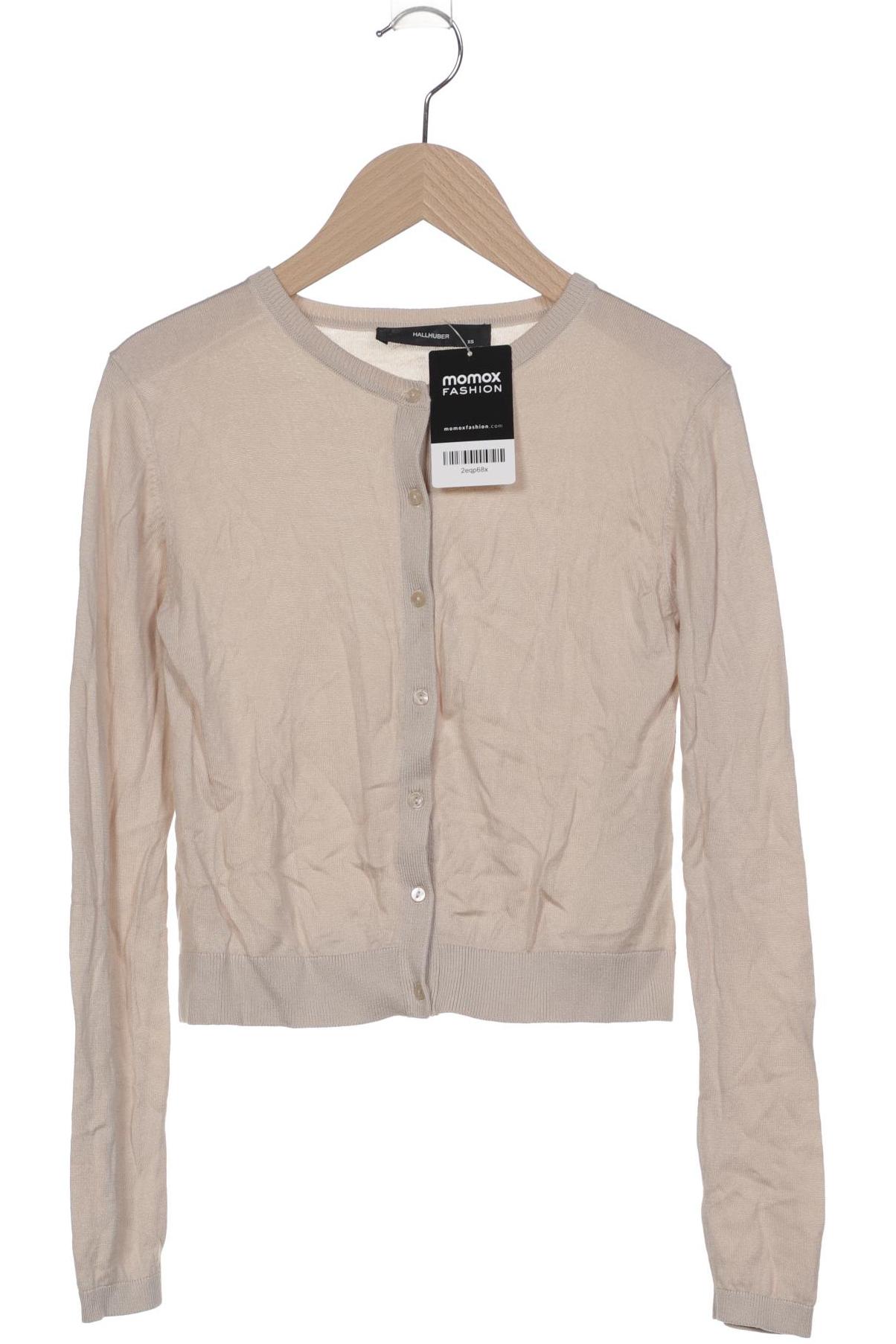 

Hallhuber Damen Strickjacke, beige, Gr. 34