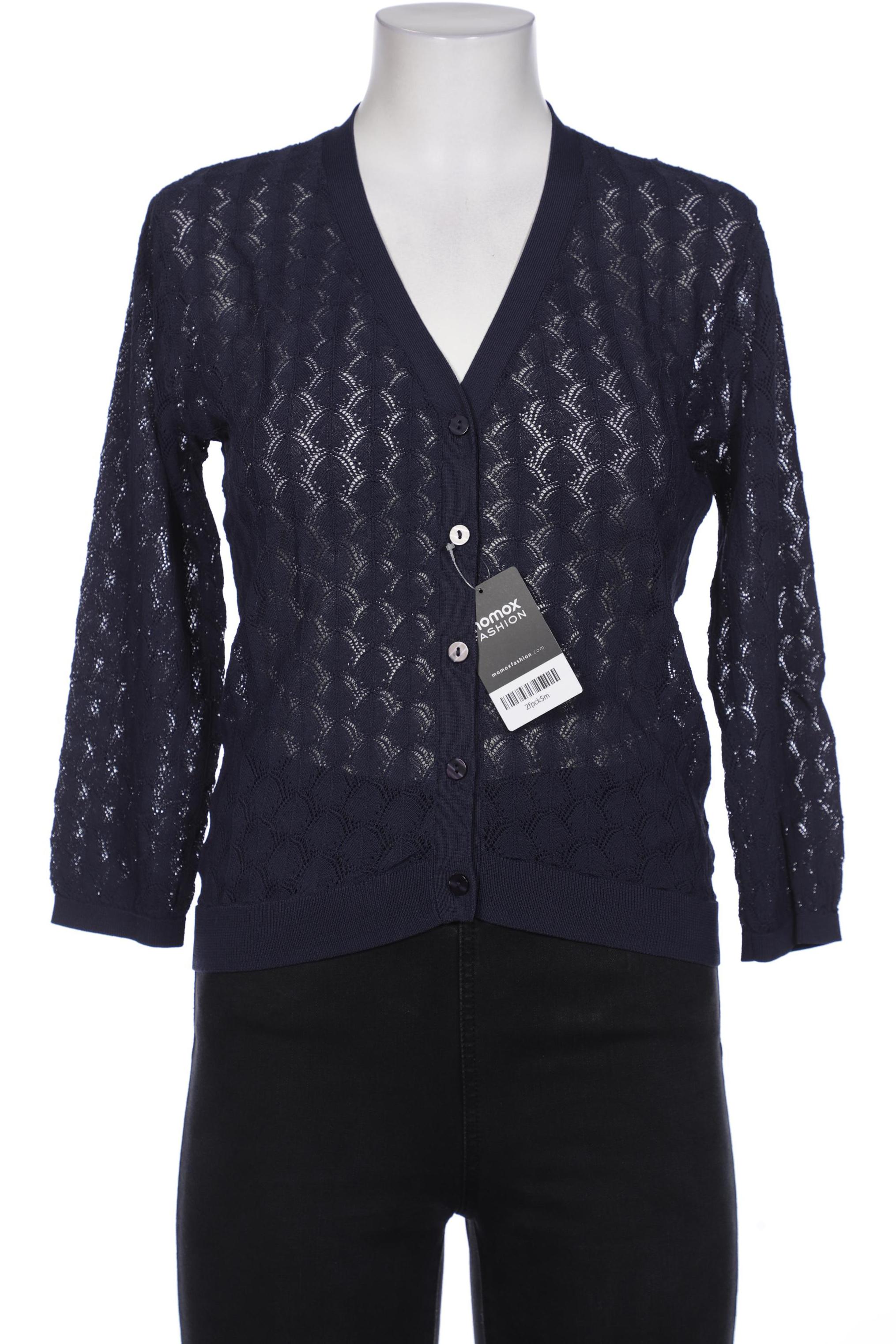 

Hallhuber Damen Strickjacke, marineblau, Gr. 42