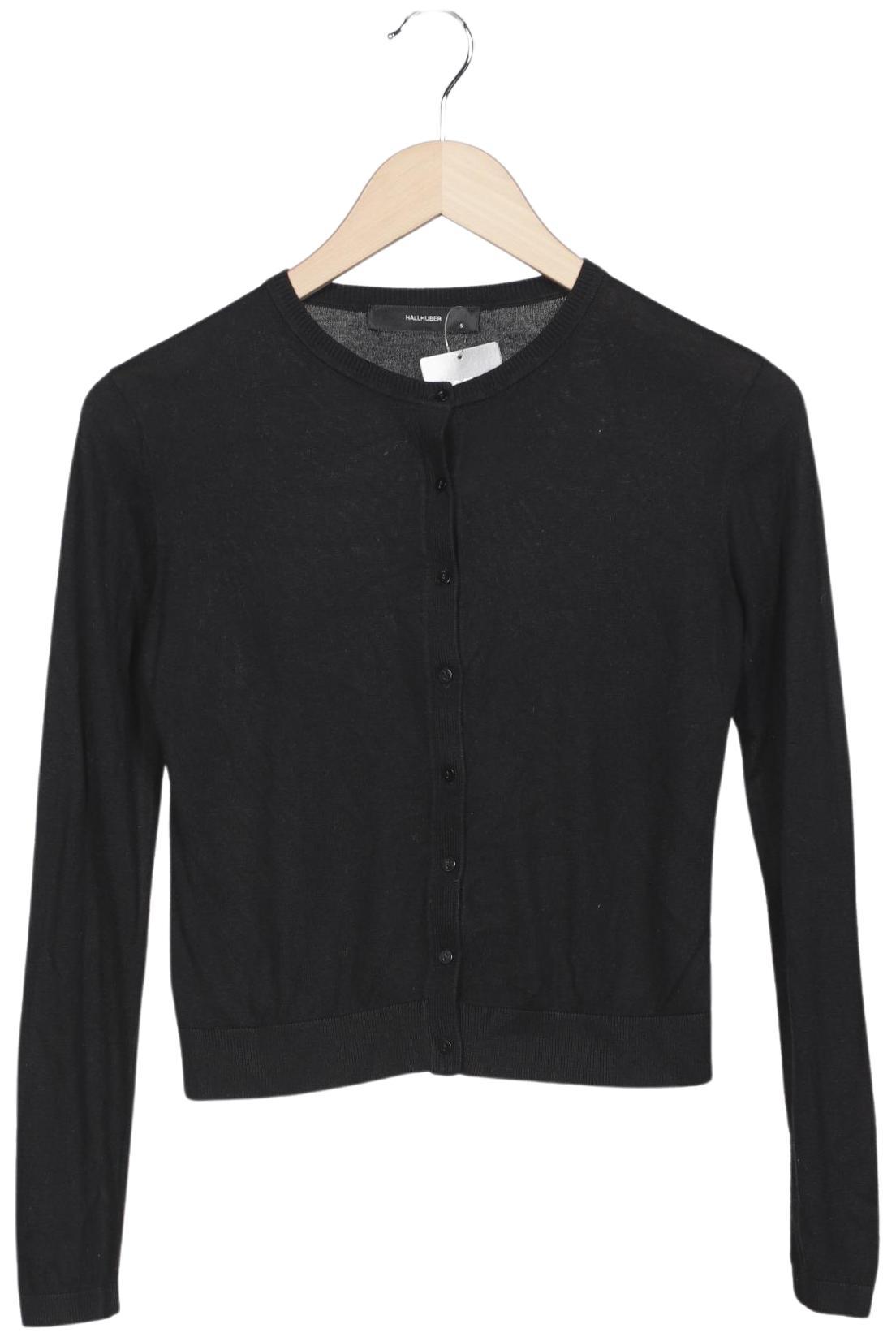 

Hallhuber Damen Strickjacke, schwarz, Gr. 36