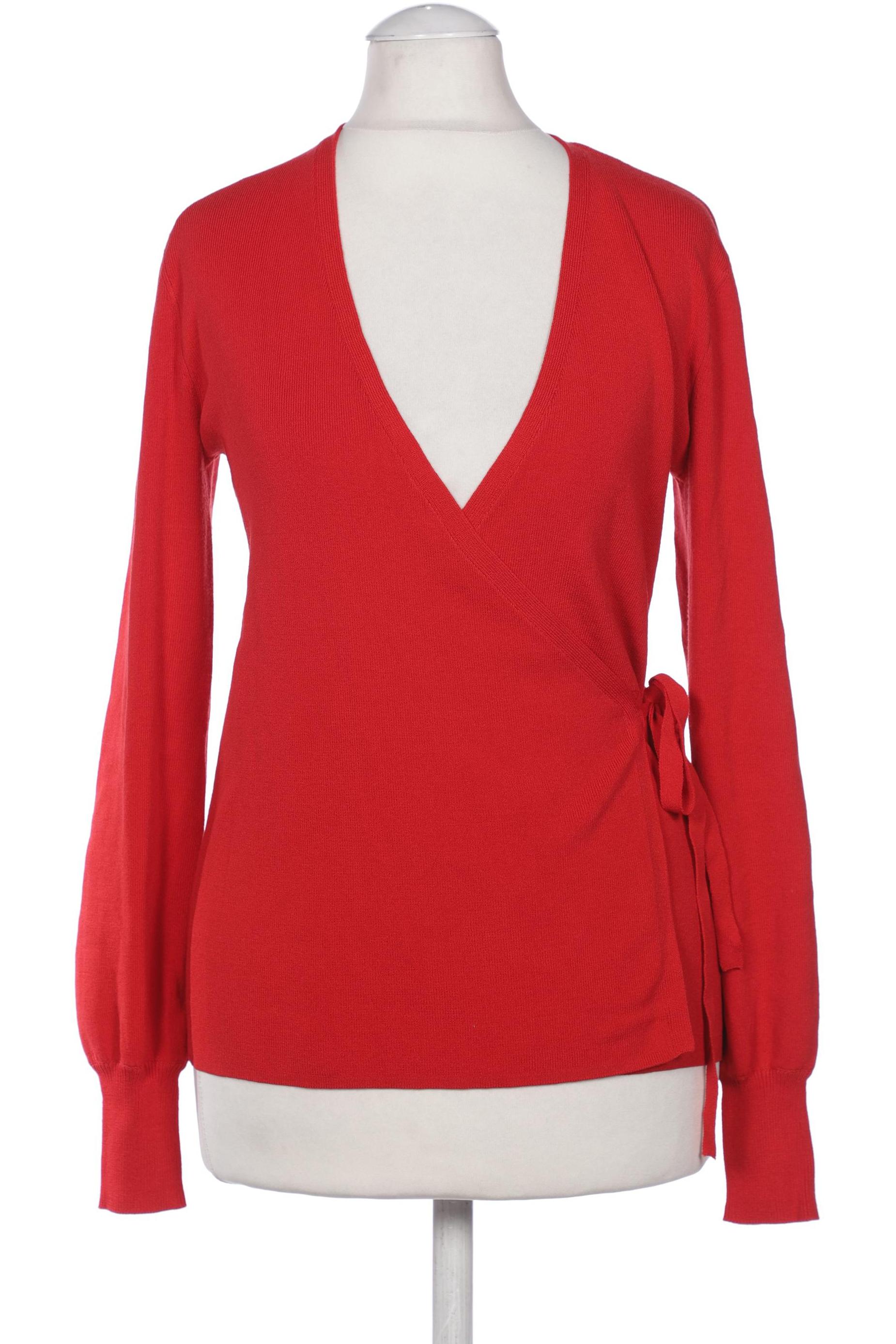 

Hallhuber Damen Strickjacke, rot, Gr. 34