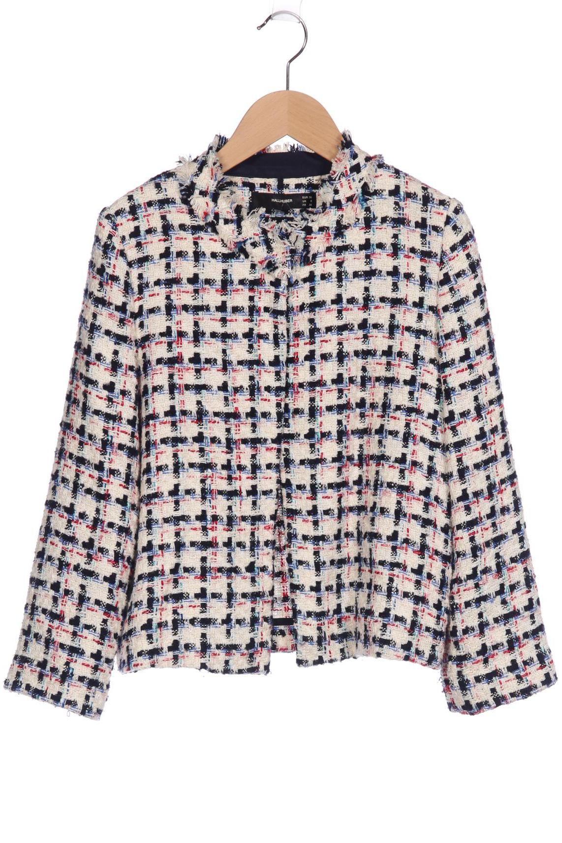 

Hallhuber Damen Strickjacke, cremeweiß, Gr. 36