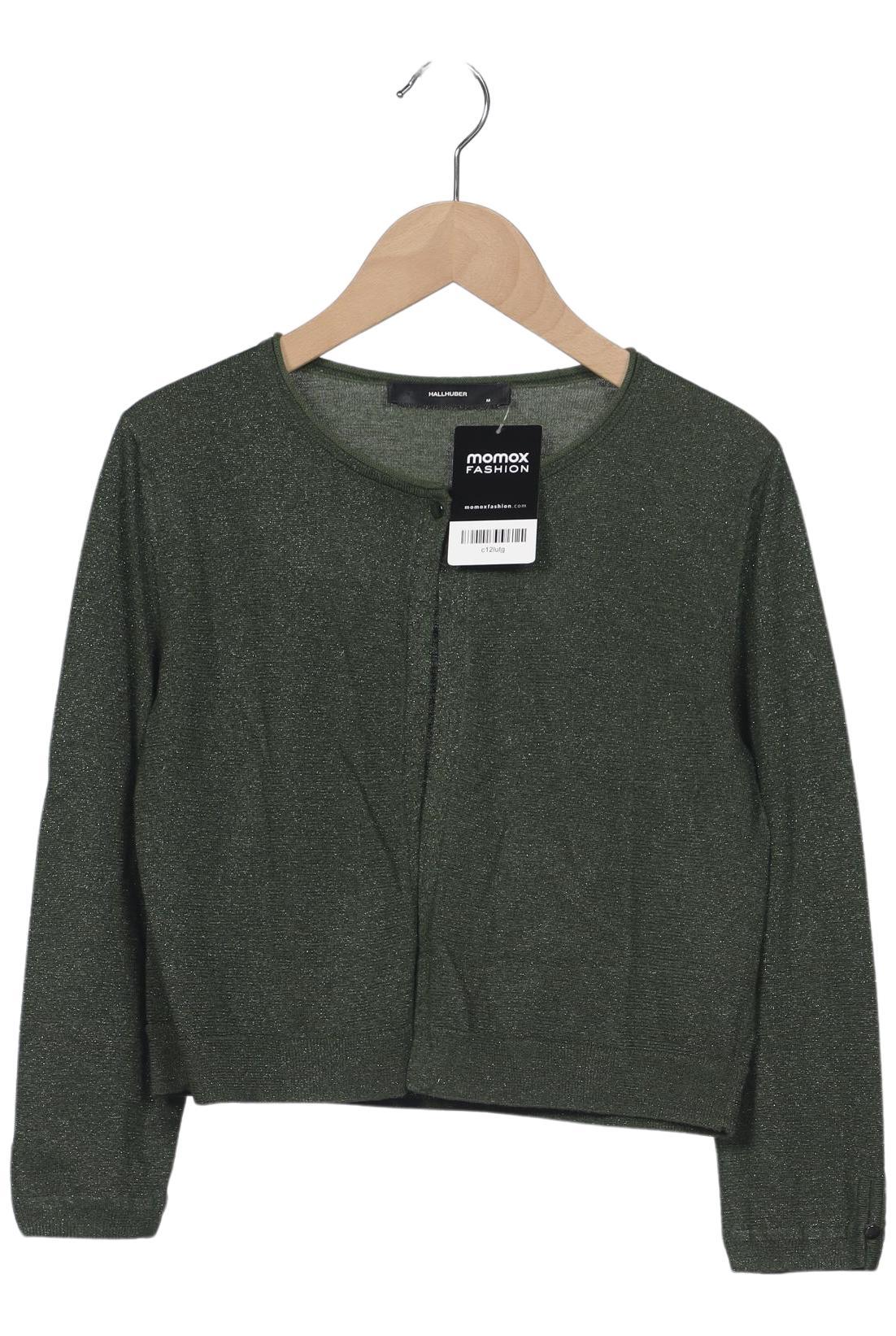 

Hallhuber Damen Strickjacke, grün, Gr. 38