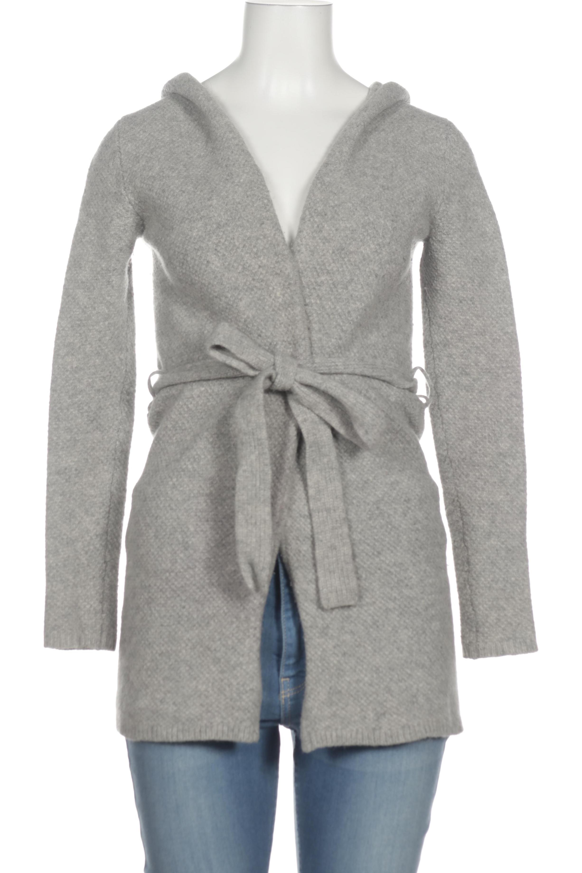 

Hallhuber Damen Strickjacke, grau, Gr. 34