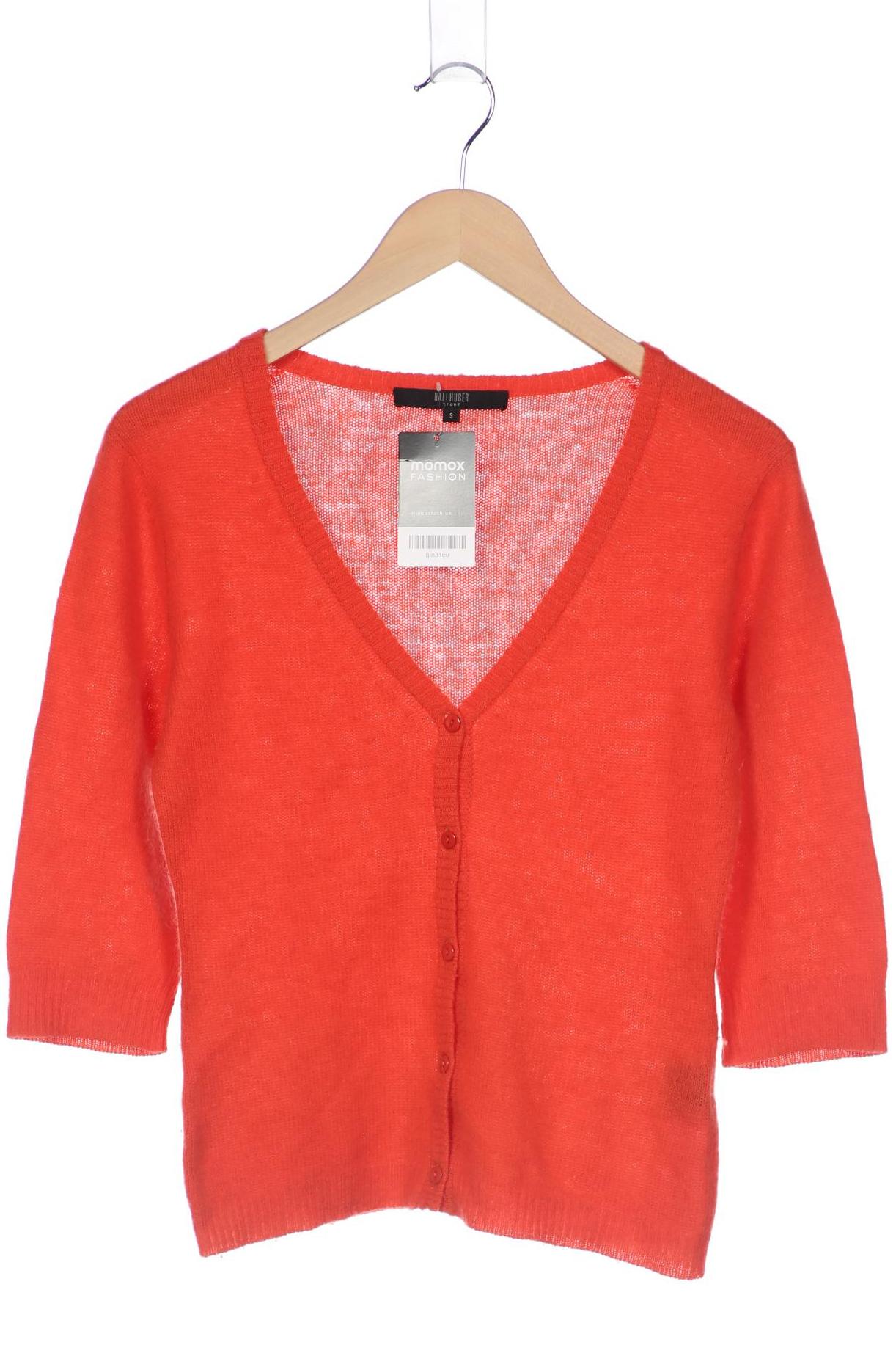 

Hallhuber Damen Strickjacke, rot, Gr. 36
