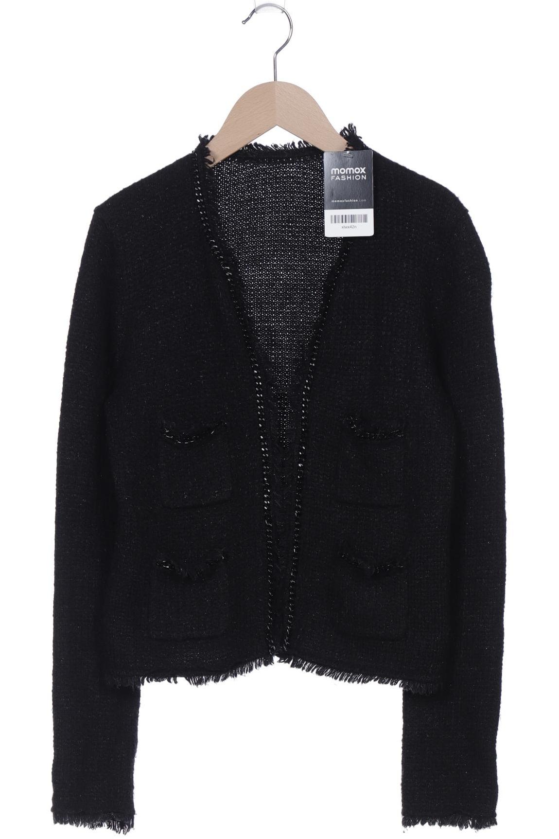

Hallhuber Damen Strickjacke, schwarz, Gr. 38