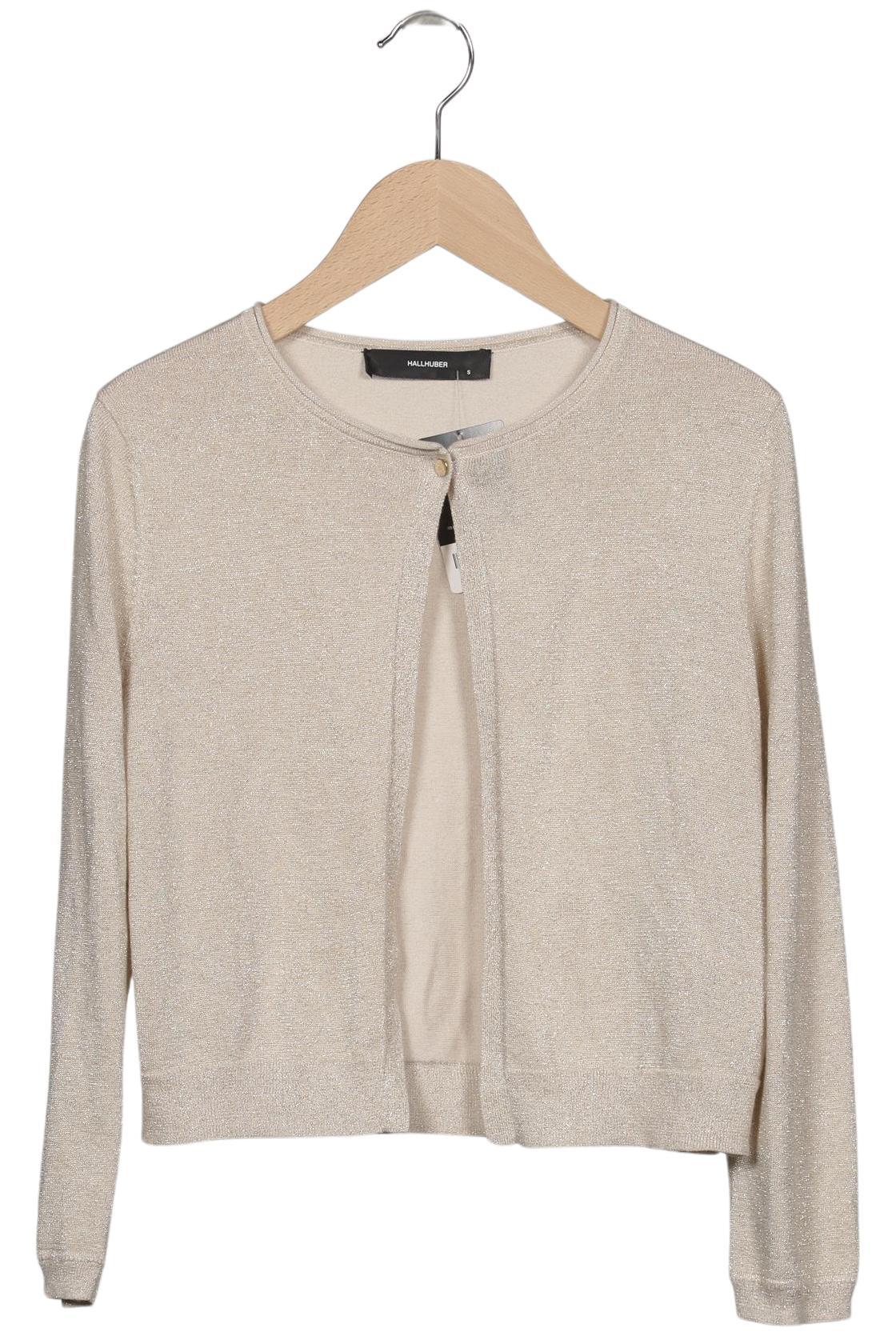 

Hallhuber Damen Strickjacke, beige, Gr. 36