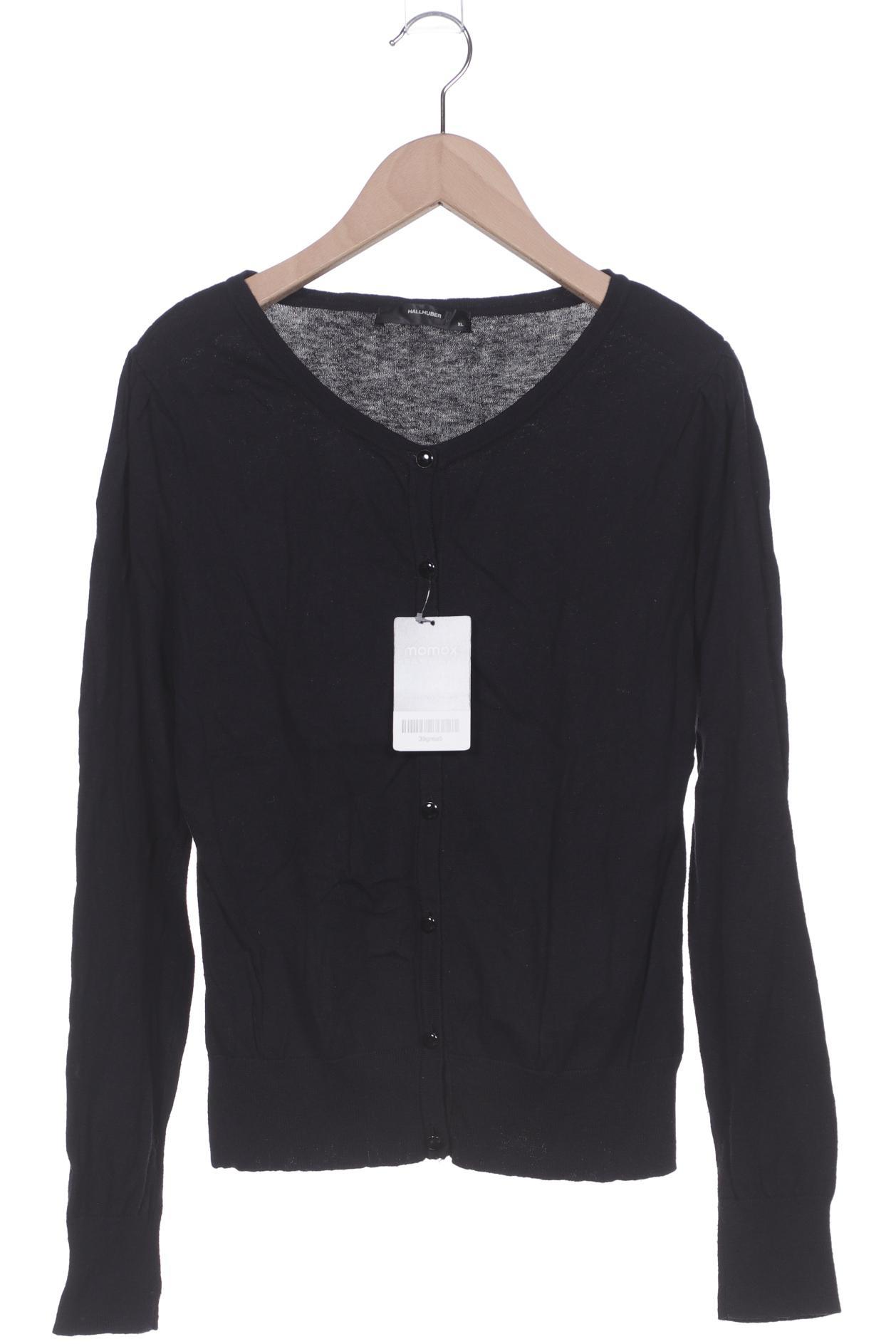 

Hallhuber Damen Strickjacke, schwarz, Gr. 44