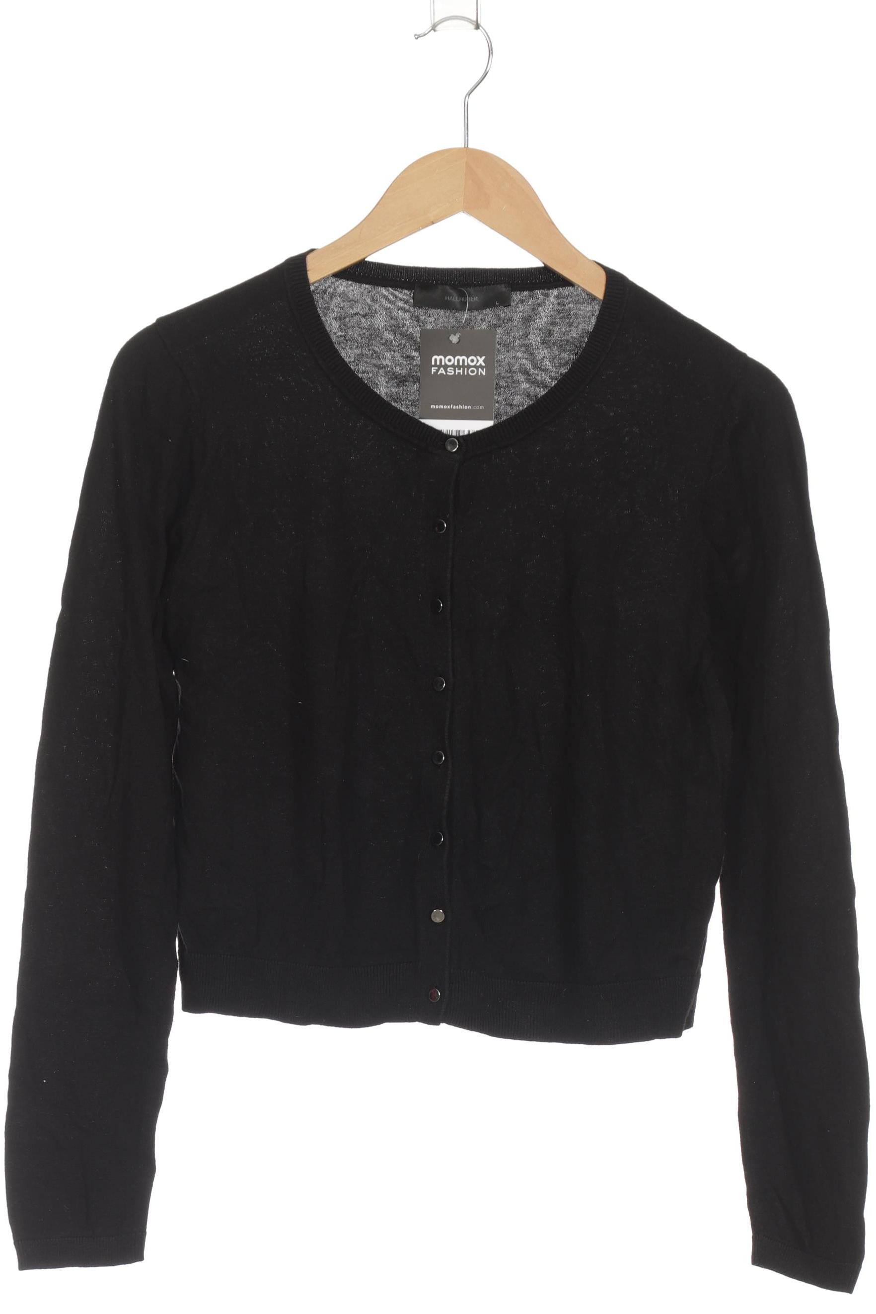 

Hallhuber Damen Strickjacke, schwarz, Gr. 42