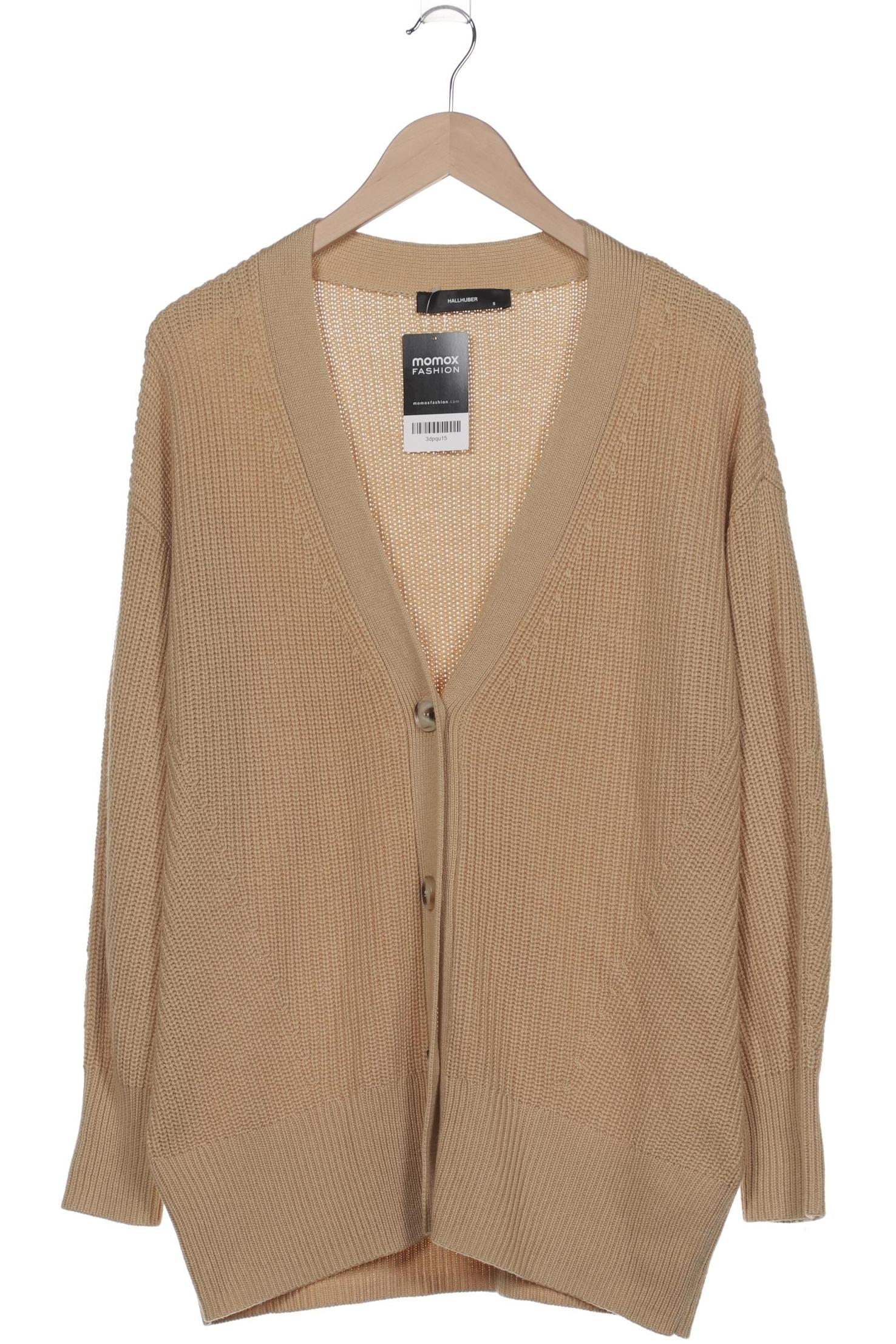 

Hallhuber Damen Strickjacke, beige, Gr. 36