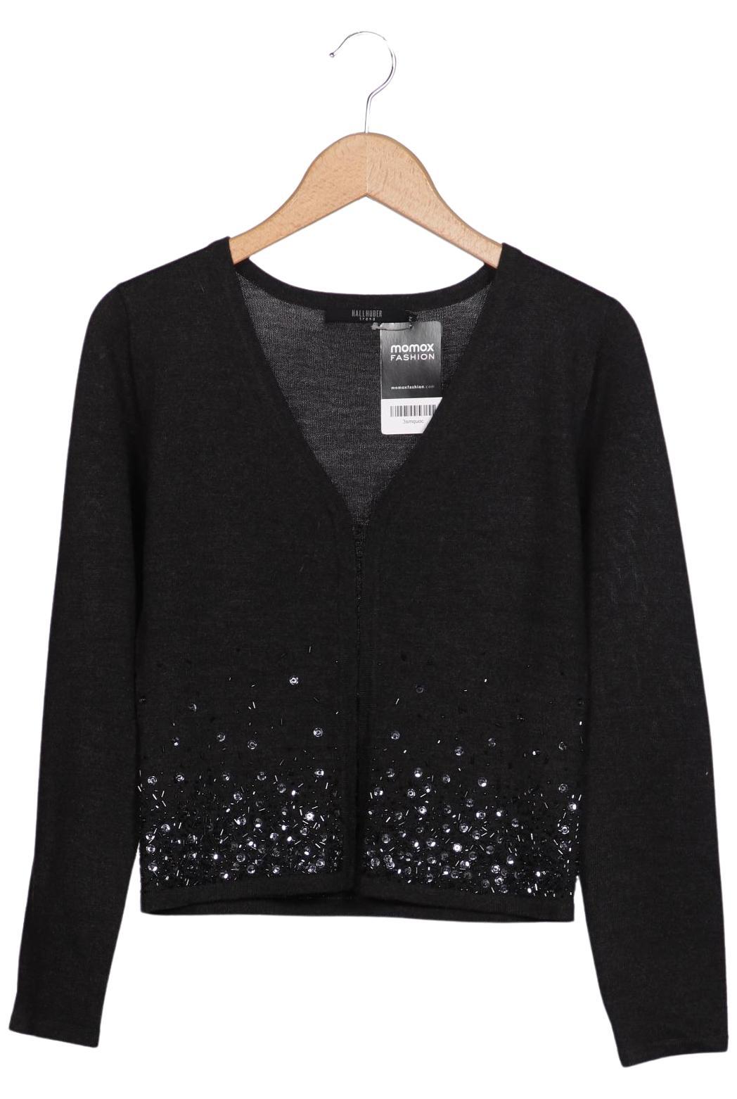 

Hallhuber Damen Strickjacke, grau, Gr. 38