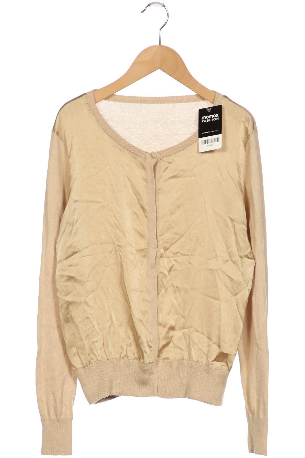 

Hallhuber Damen Strickjacke, beige, Gr. 38