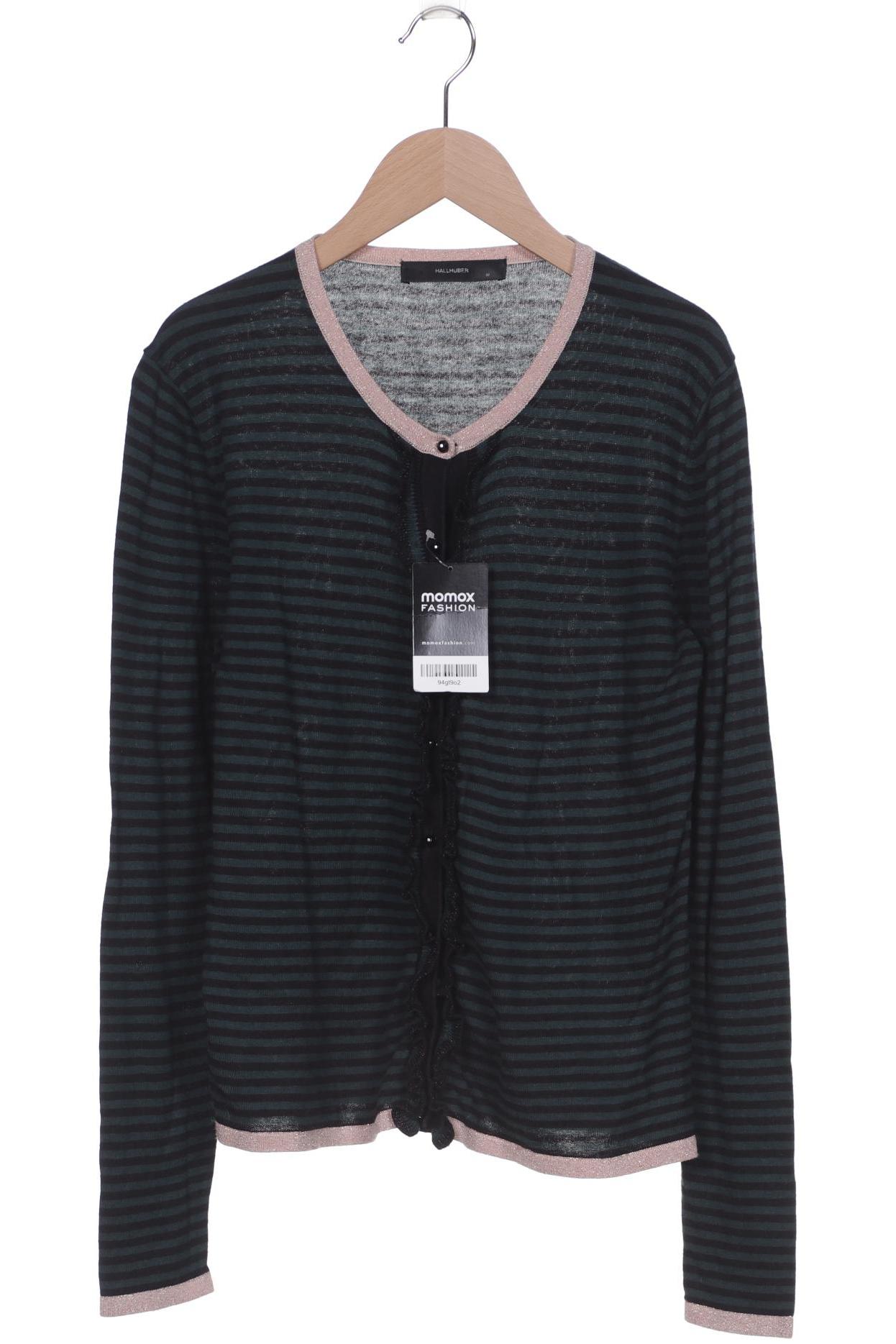 

Hallhuber Damen Strickjacke, grün, Gr. 38