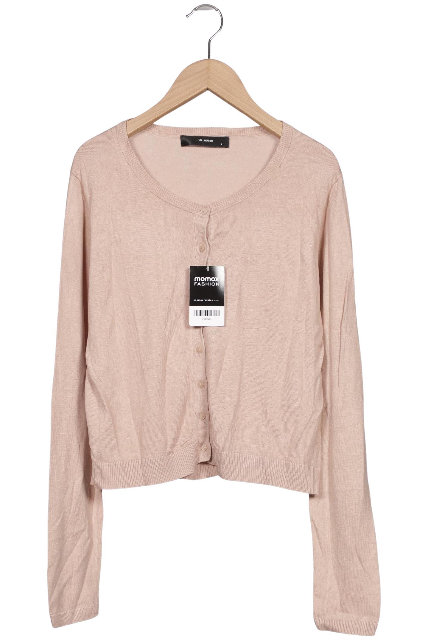 

Hallhuber Damen Strickjacke, beige, Gr. 42