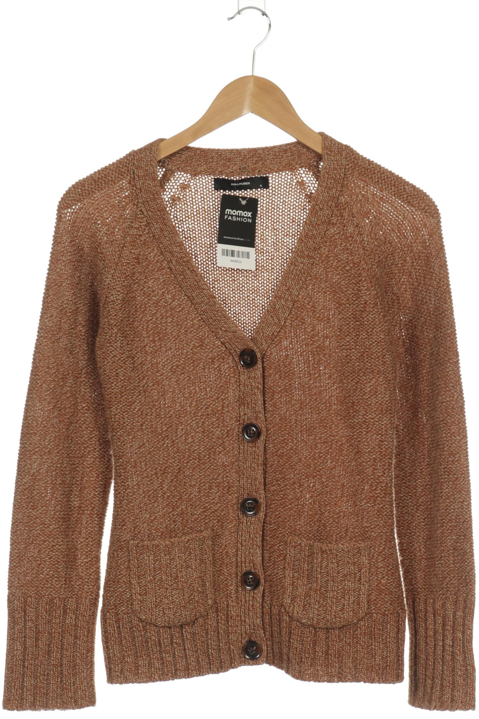 

Hallhuber Damen Strickjacke, braun, Gr.