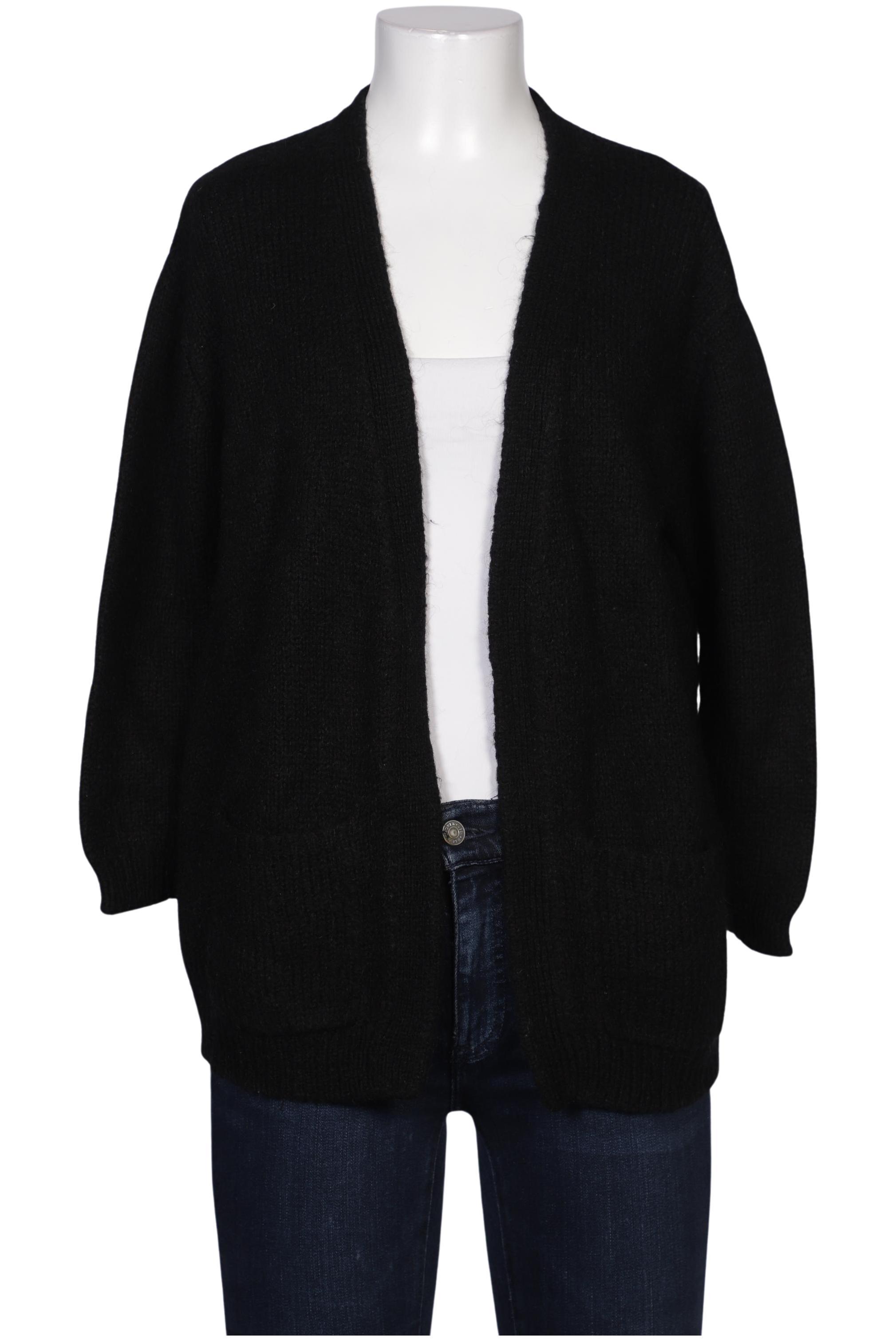 

Hallhuber Damen Strickjacke, schwarz, Gr. 38