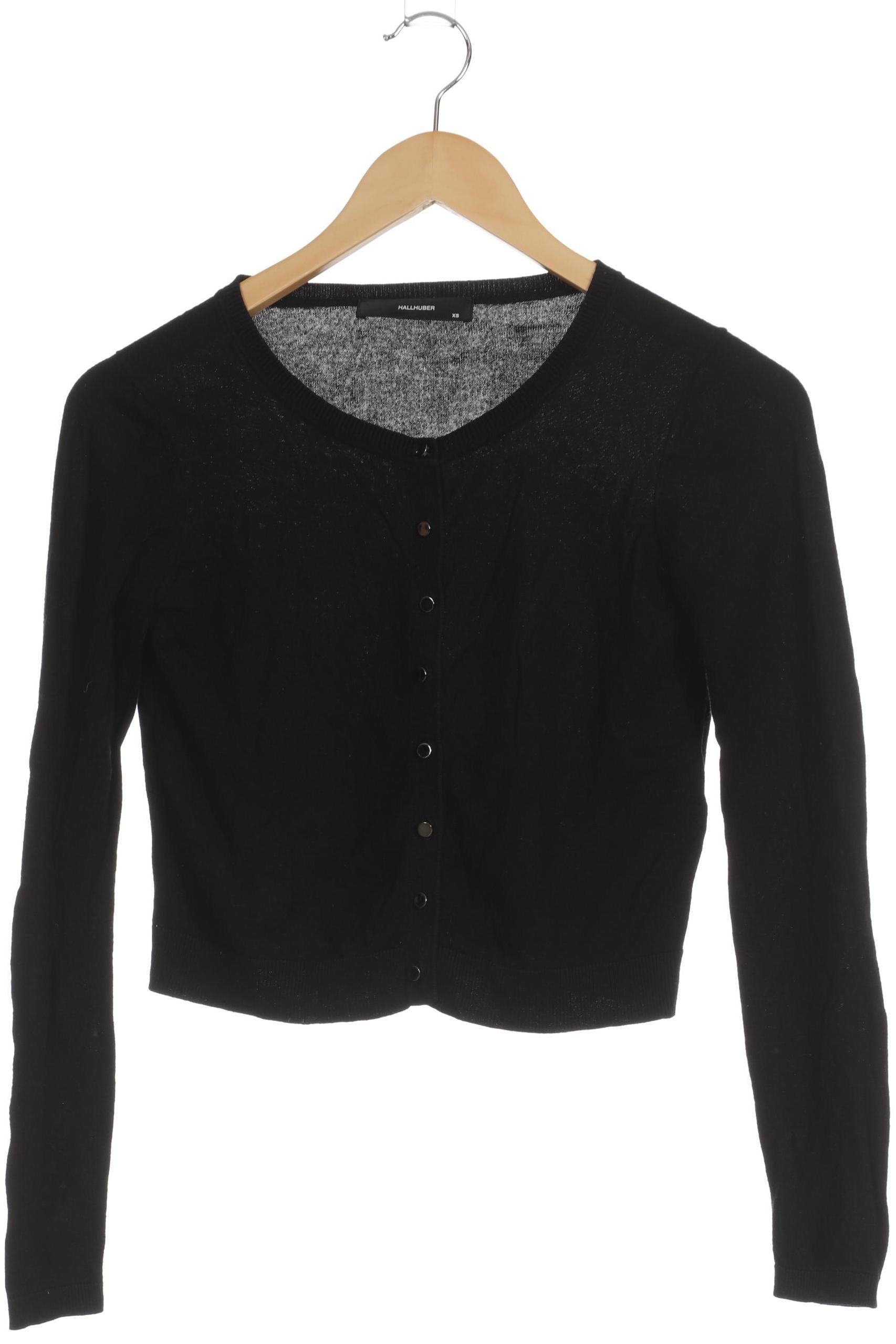 

Hallhuber Damen Strickjacke, schwarz, Gr.