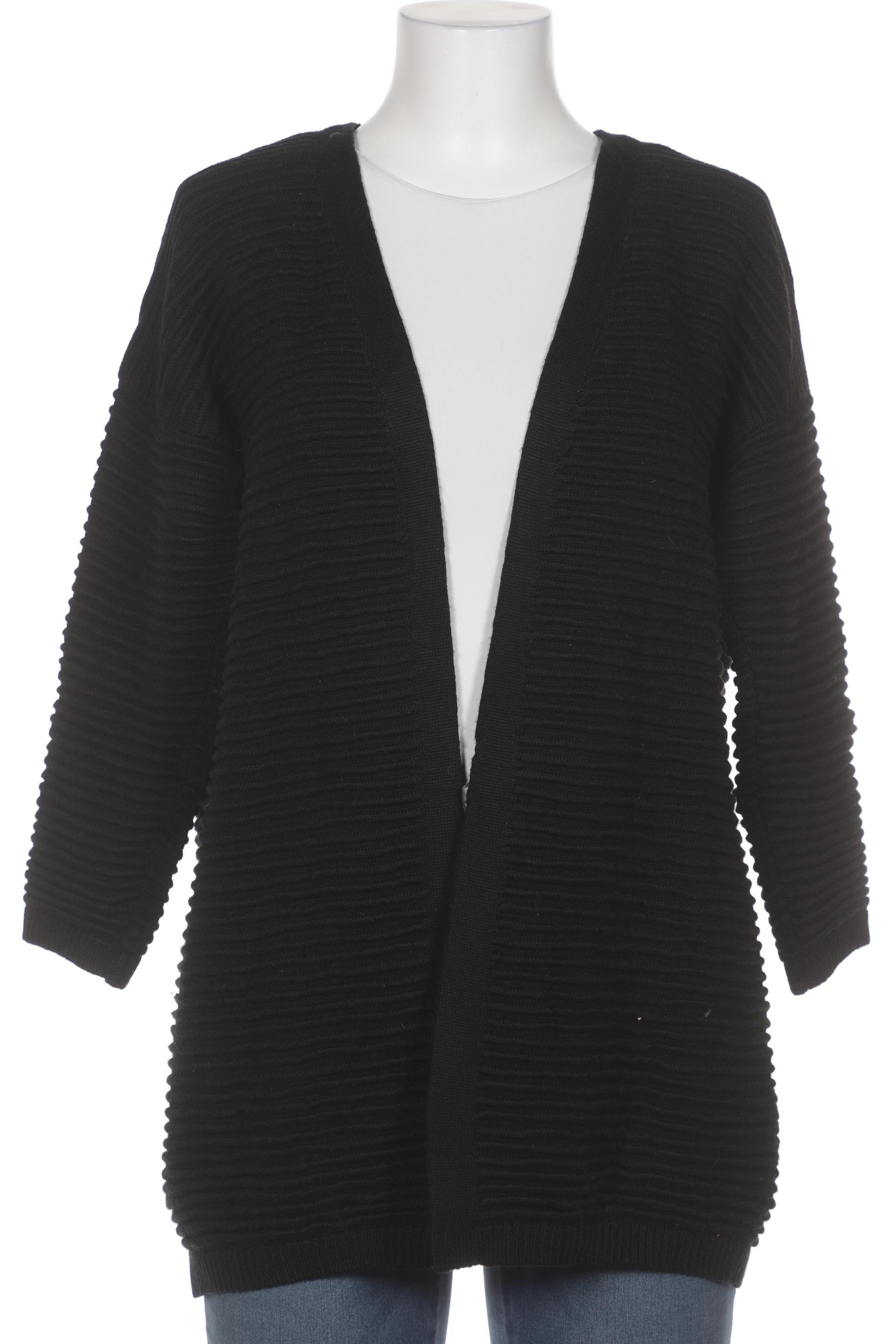 

Hallhuber Damen Strickjacke, schwarz, Gr. 38