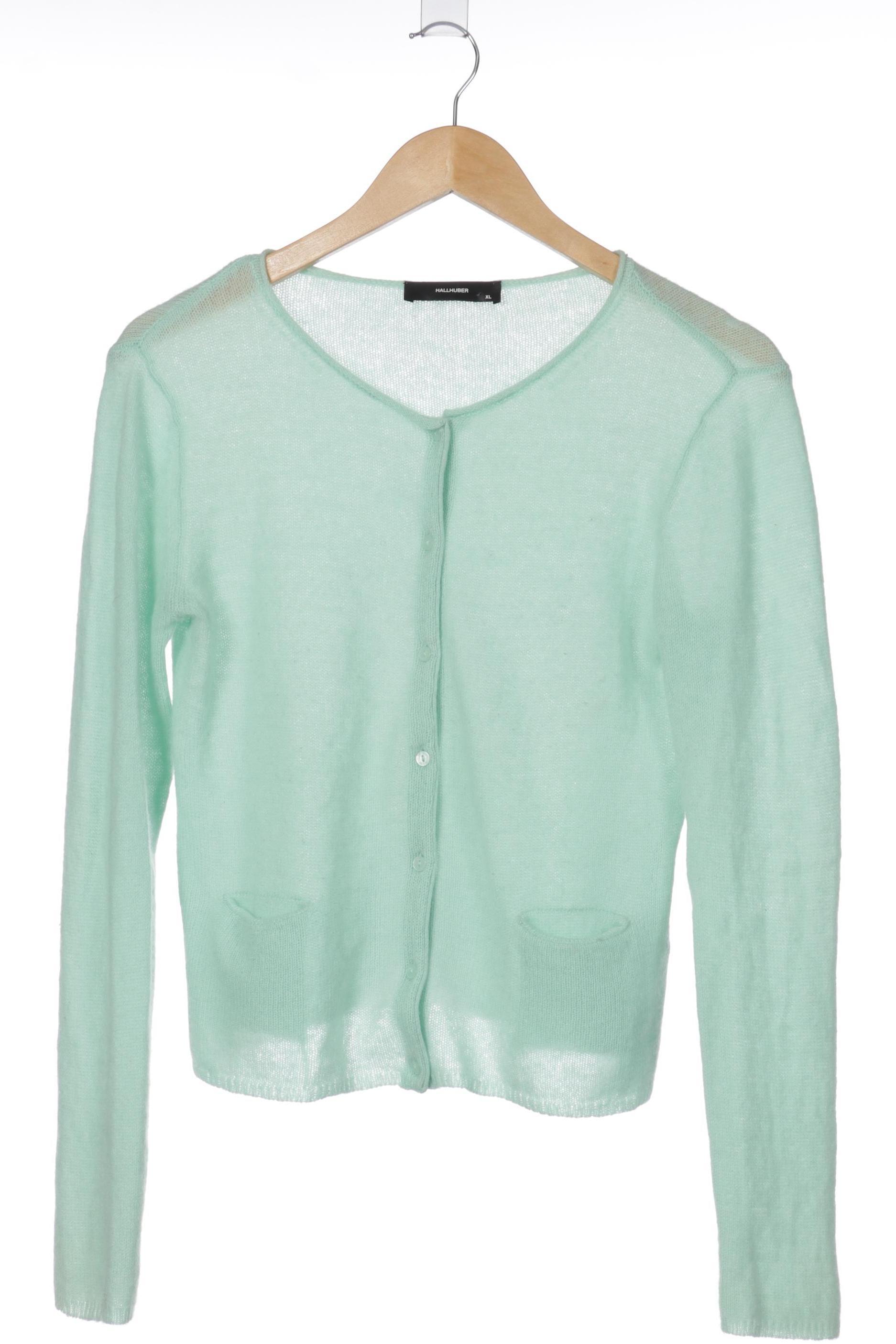 

Hallhuber Damen Strickjacke, grün, Gr.