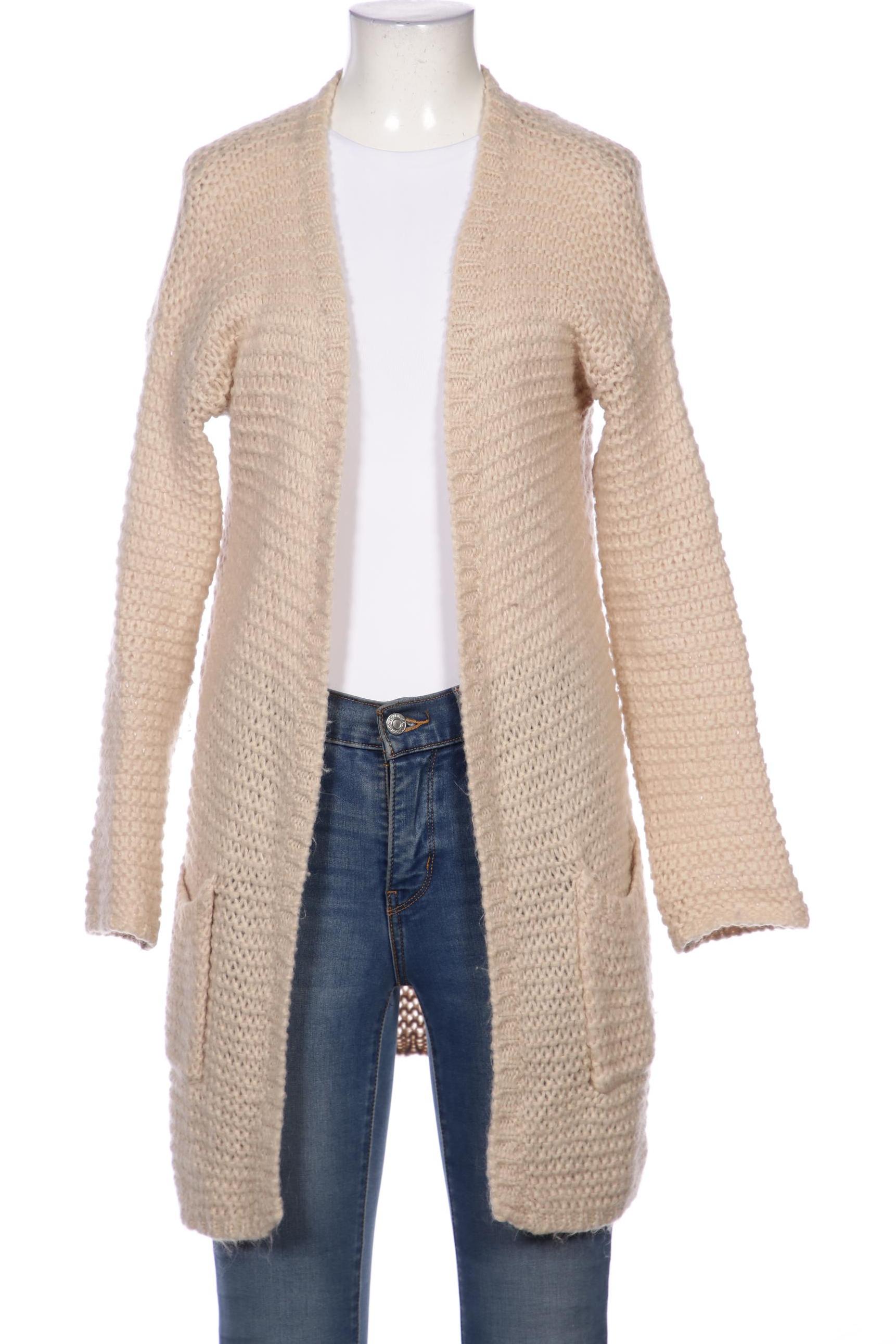 

Hallhuber Damen Strickjacke, beige, Gr. 34