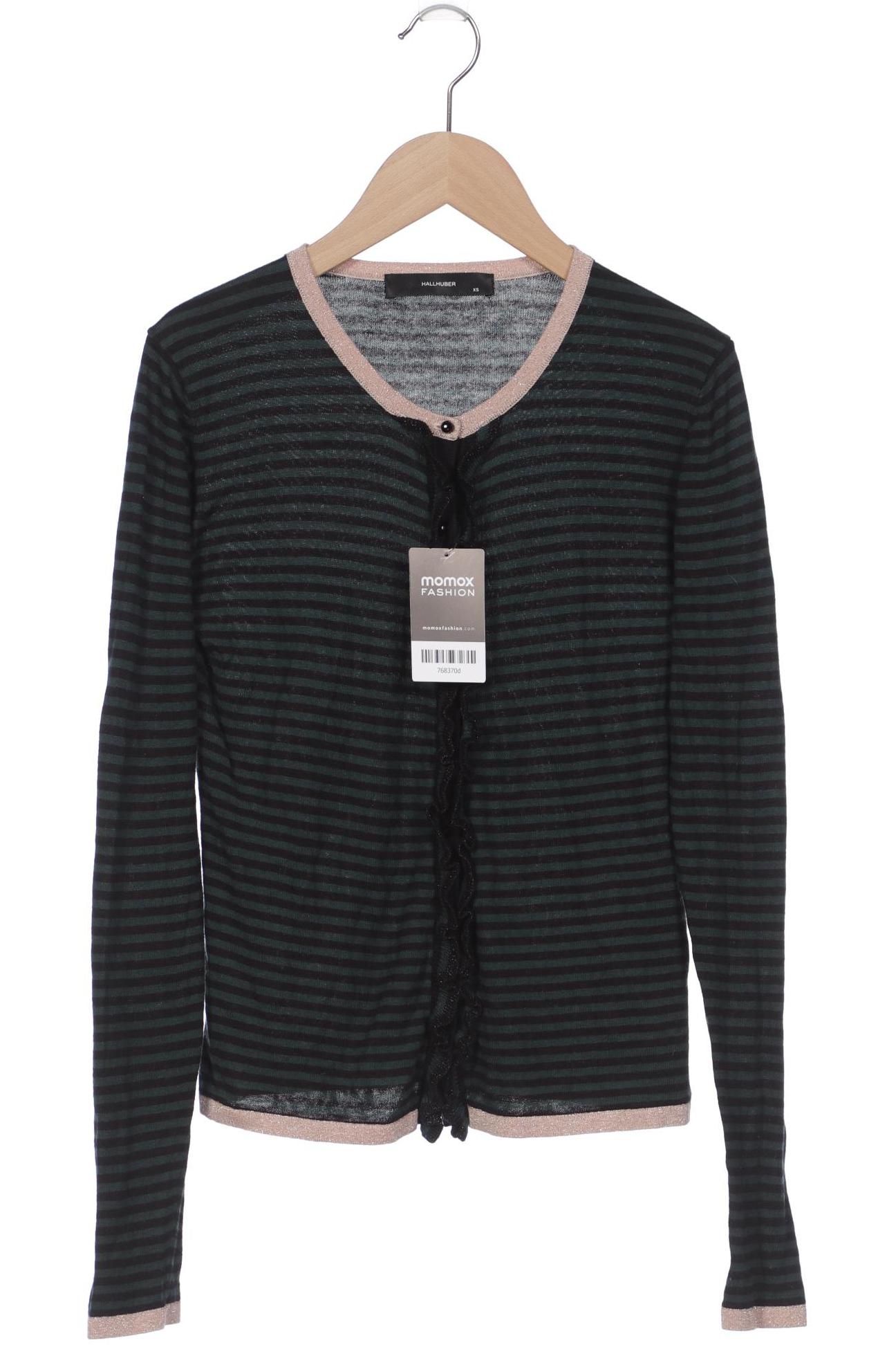 

Hallhuber Damen Strickjacke, grün, Gr. 34