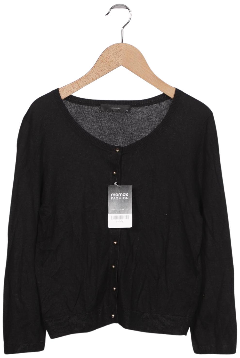 

Hallhuber Damen Strickjacke, schwarz, Gr. 34