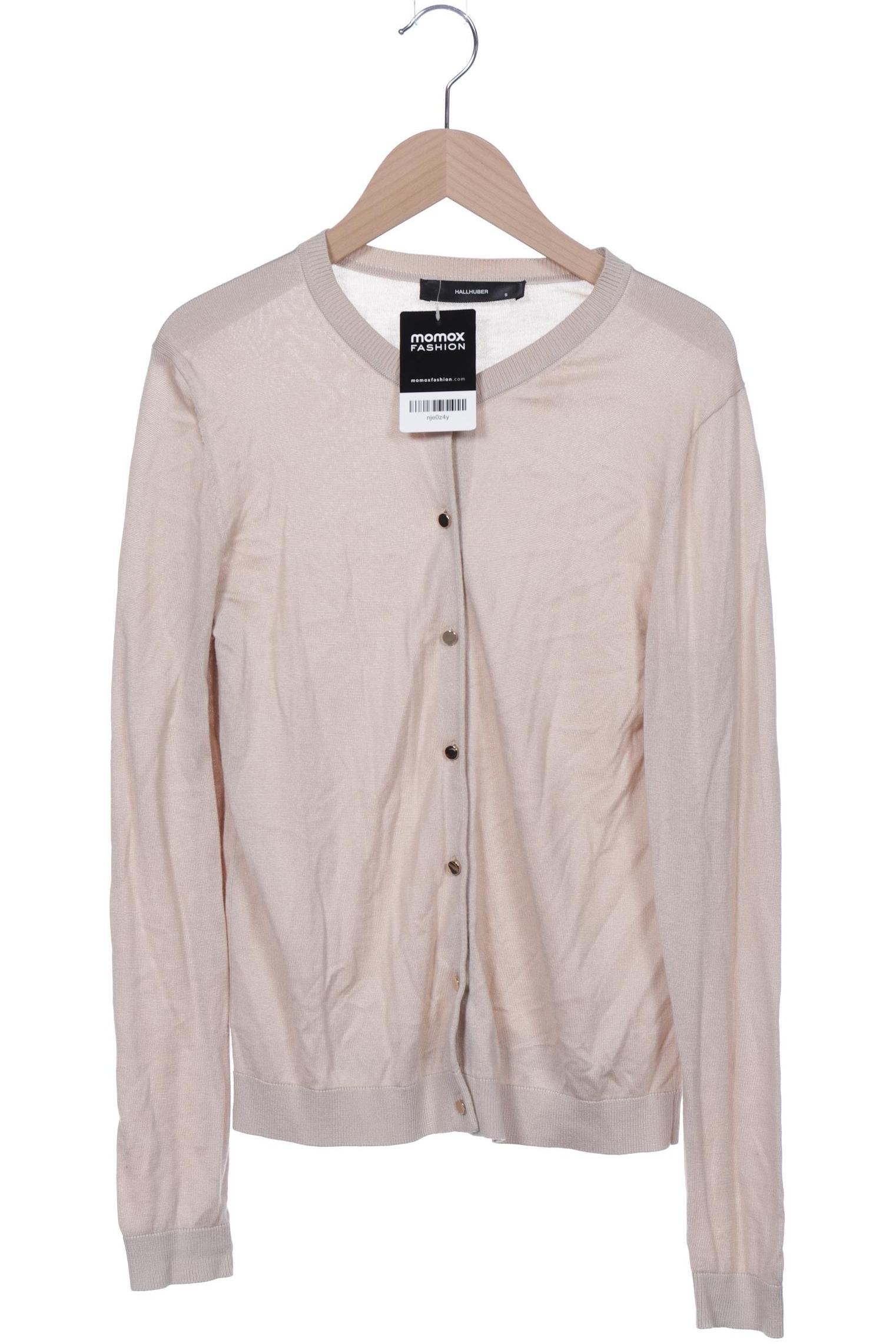 

Hallhuber Damen Strickjacke, beige, Gr. 36