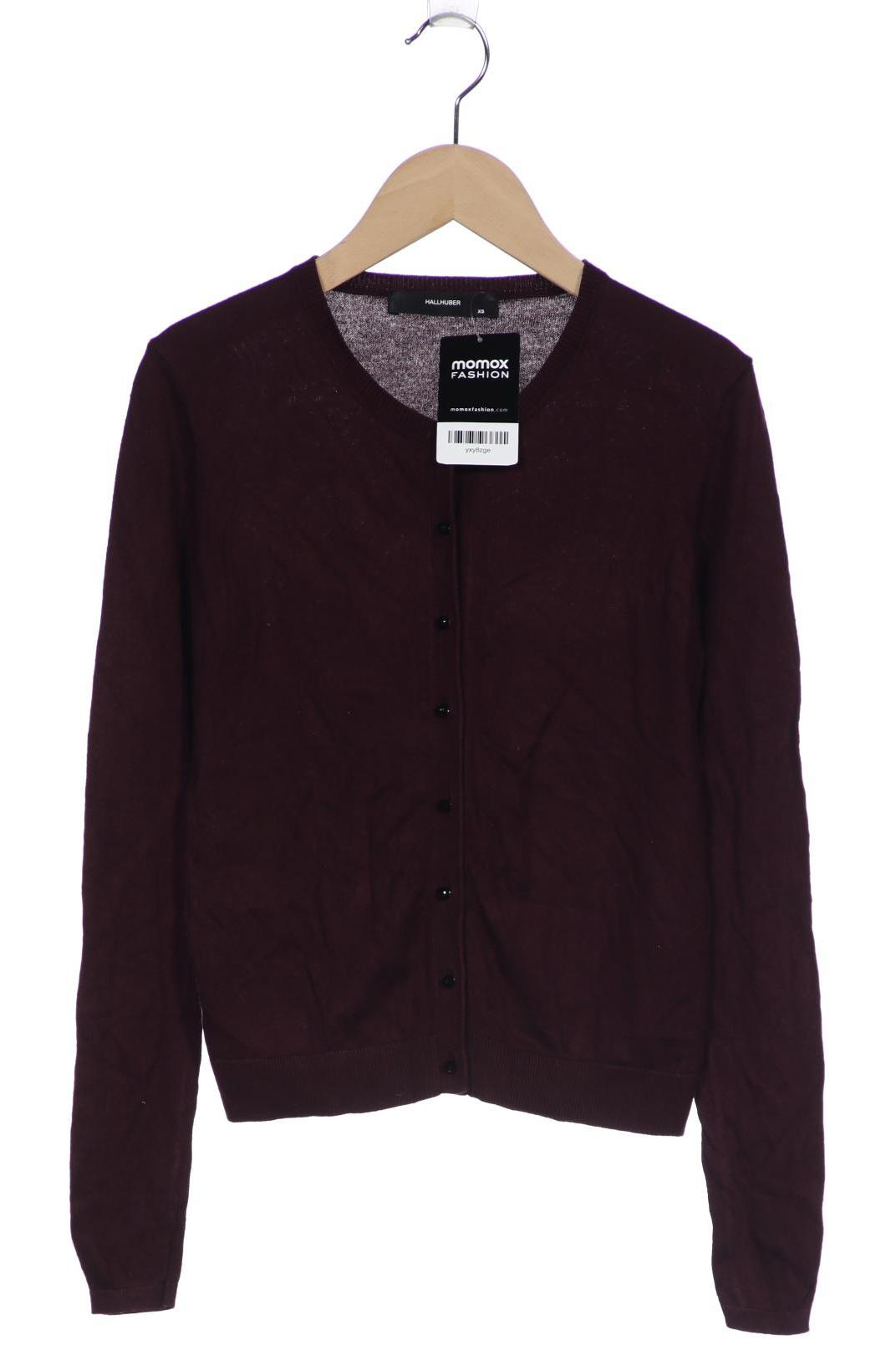 

Hallhuber Damen Strickjacke, bordeaux, Gr. 34