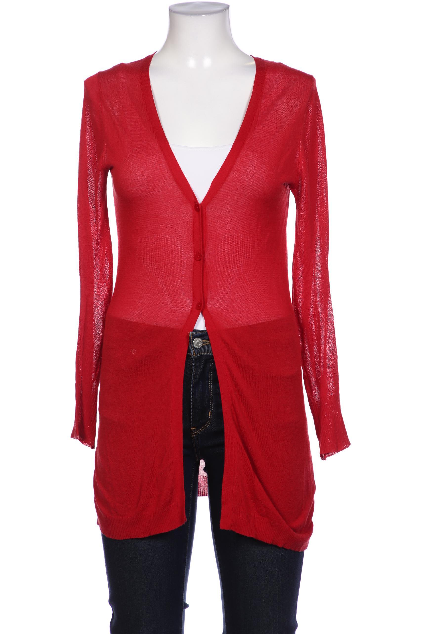 

Hallhuber Damen Strickjacke, rot, Gr. 38