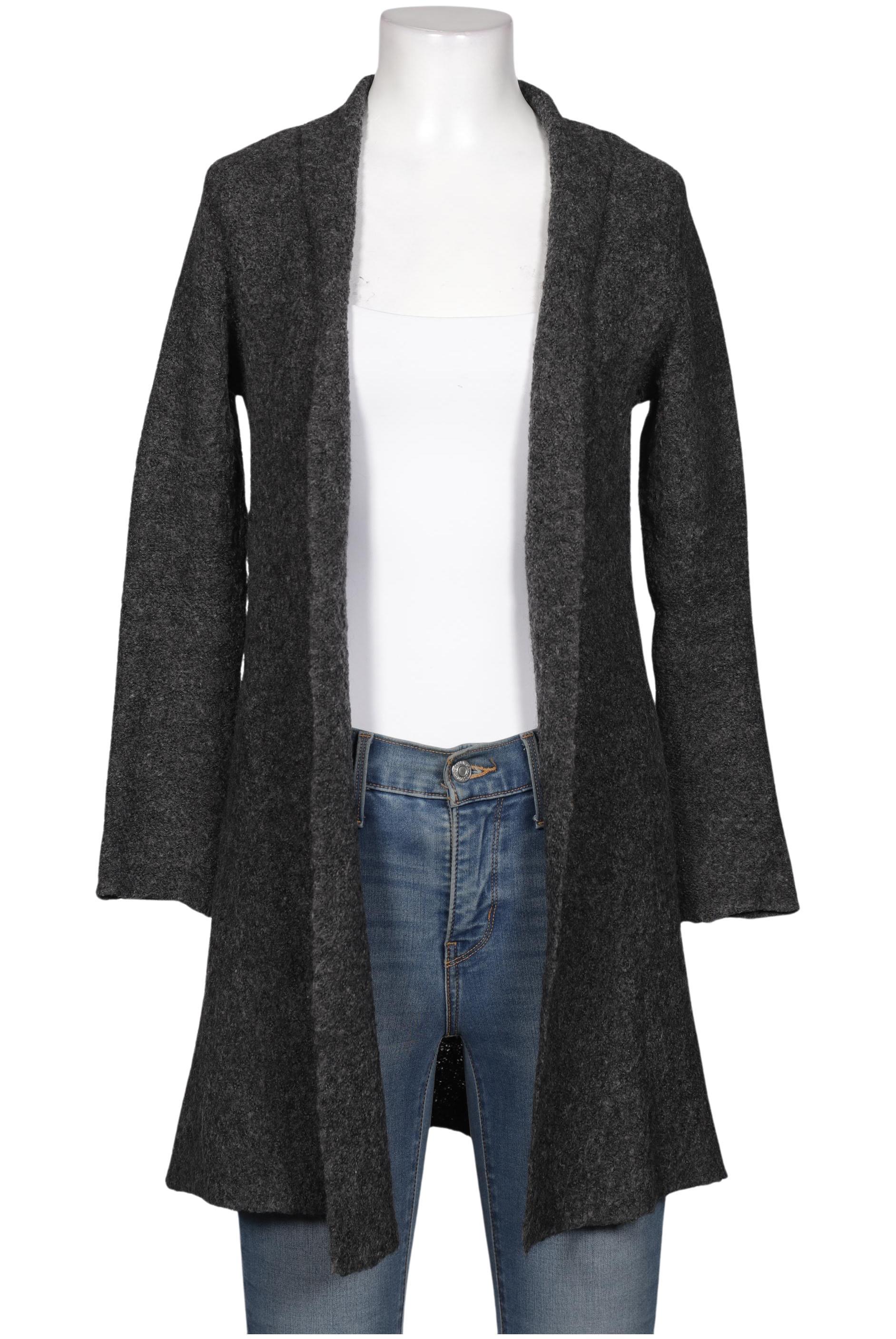 

Hallhuber Damen Strickjacke, grau, Gr. 34