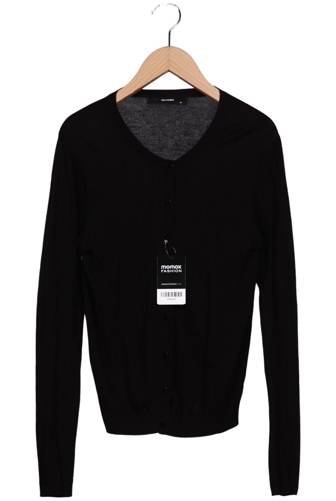 

Hallhuber Damen Strickjacke, schwarz, Gr. 38