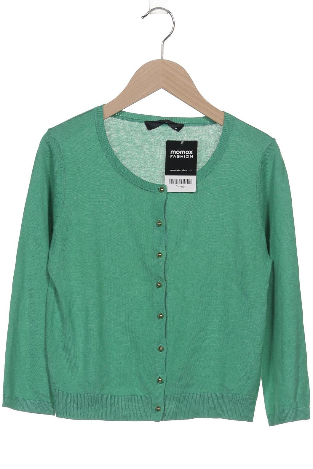 

Hallhuber Damen Strickjacke, grün, Gr. 34