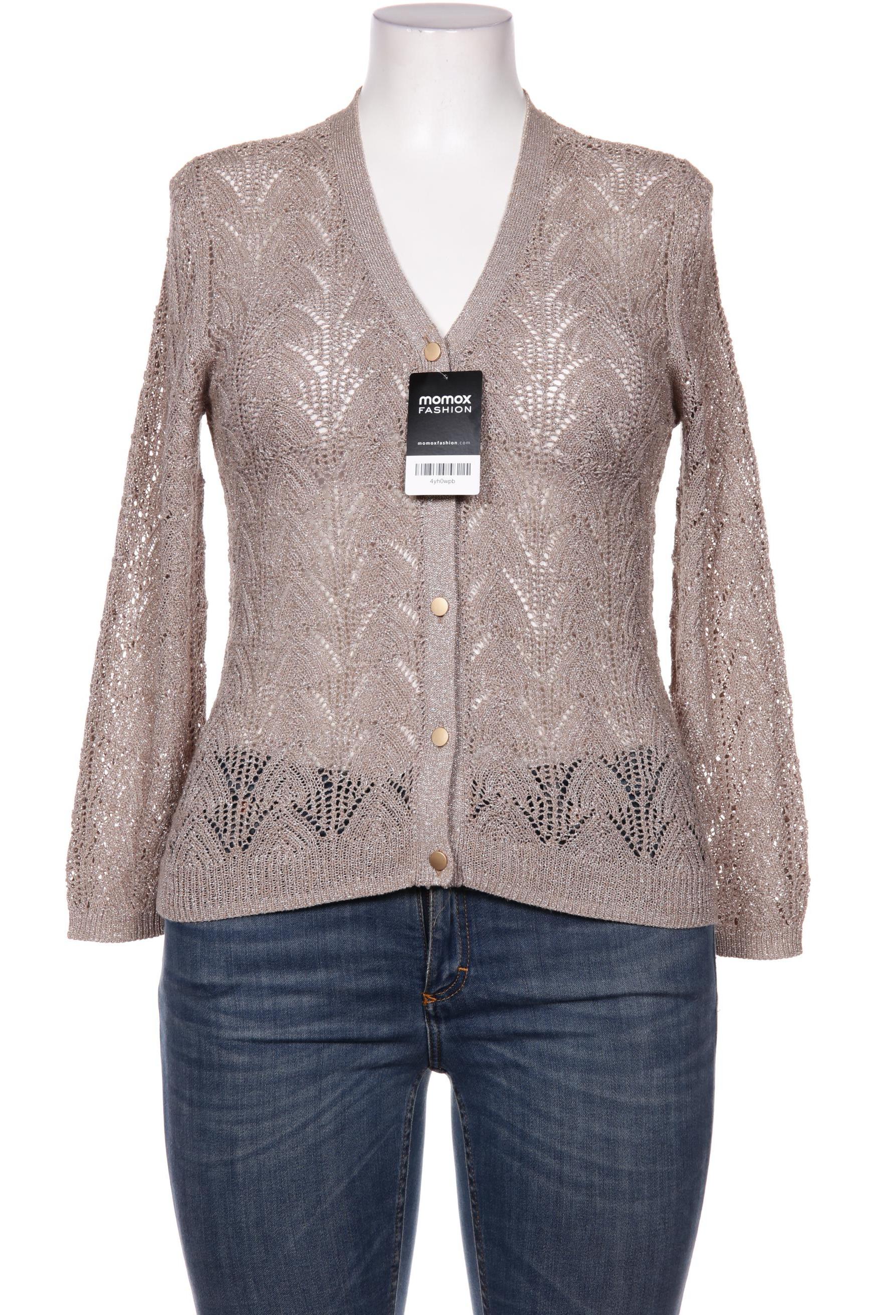 

Hallhuber Damen Strickjacke, beige, Gr. 42