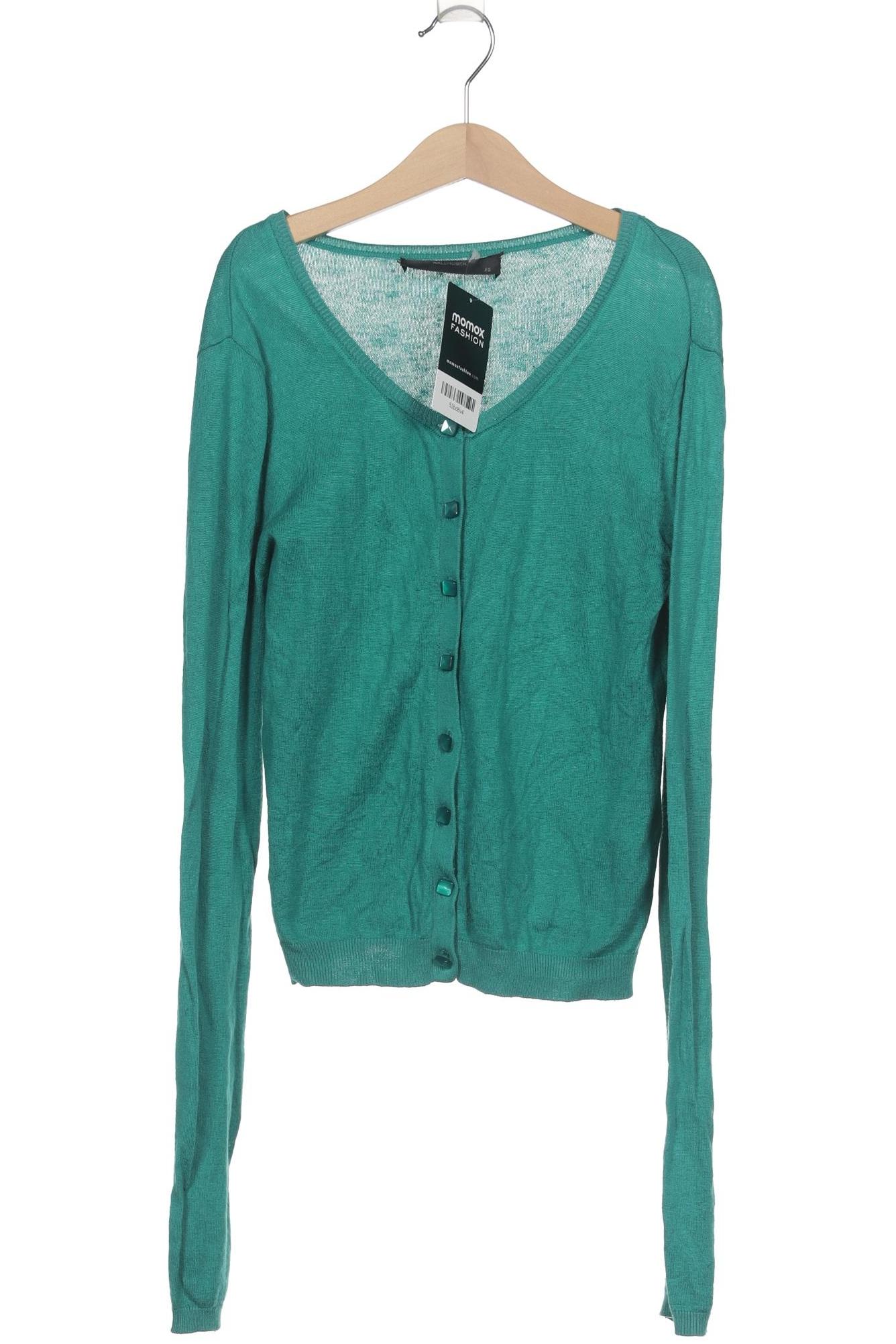 

Hallhuber Damen Strickjacke, türkis, Gr. 34
