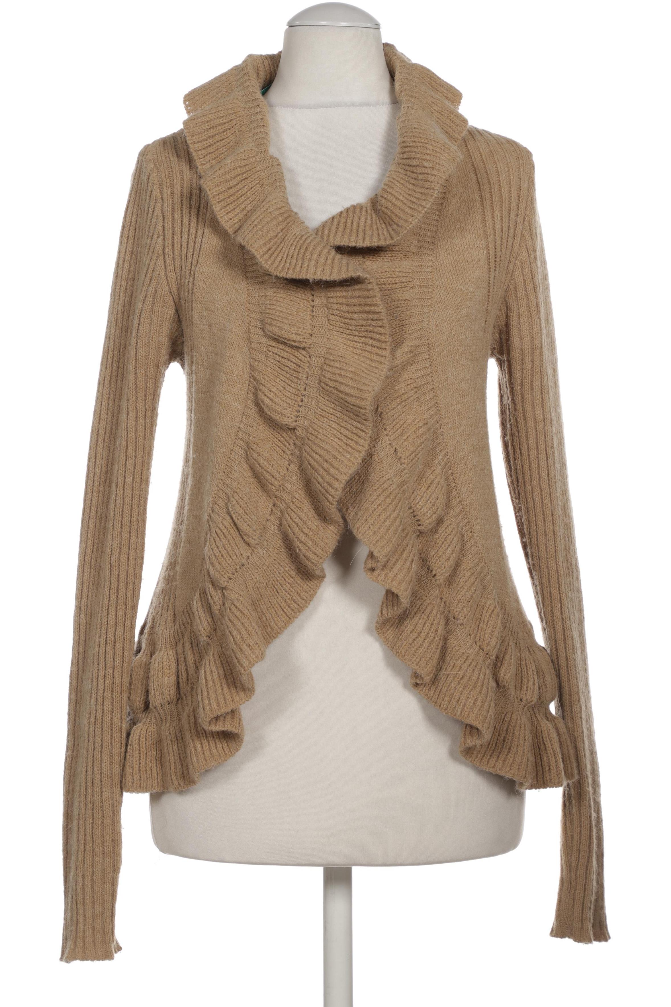 

Hallhuber Damen Strickjacke, beige, Gr. 34