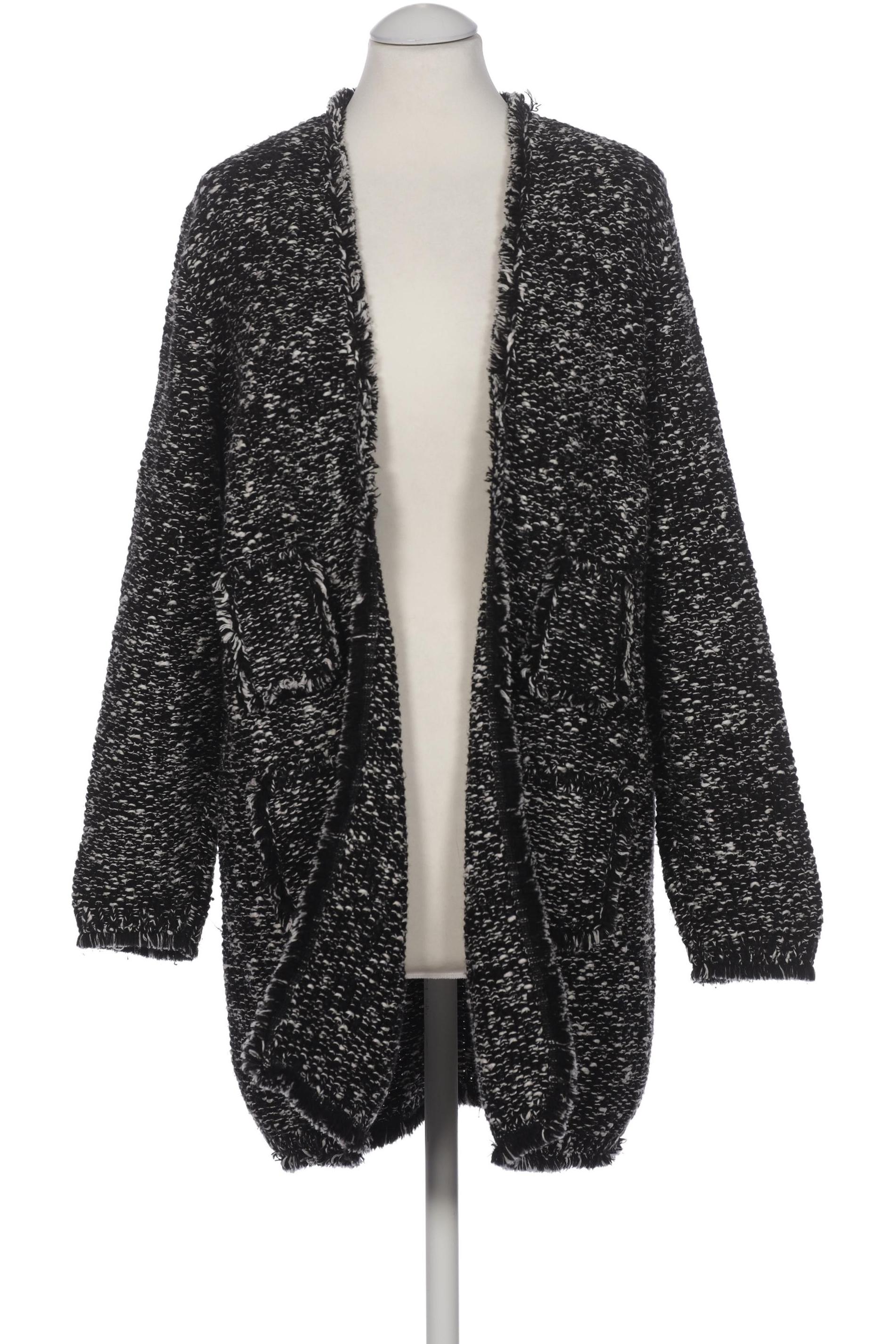 

Hallhuber Damen Strickjacke, schwarz, Gr. 38