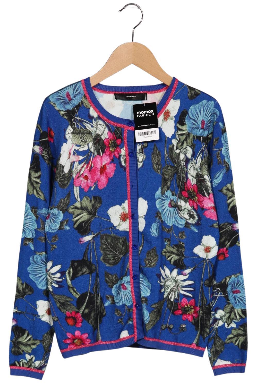

Hallhuber Damen Strickjacke, blau, Gr. 42