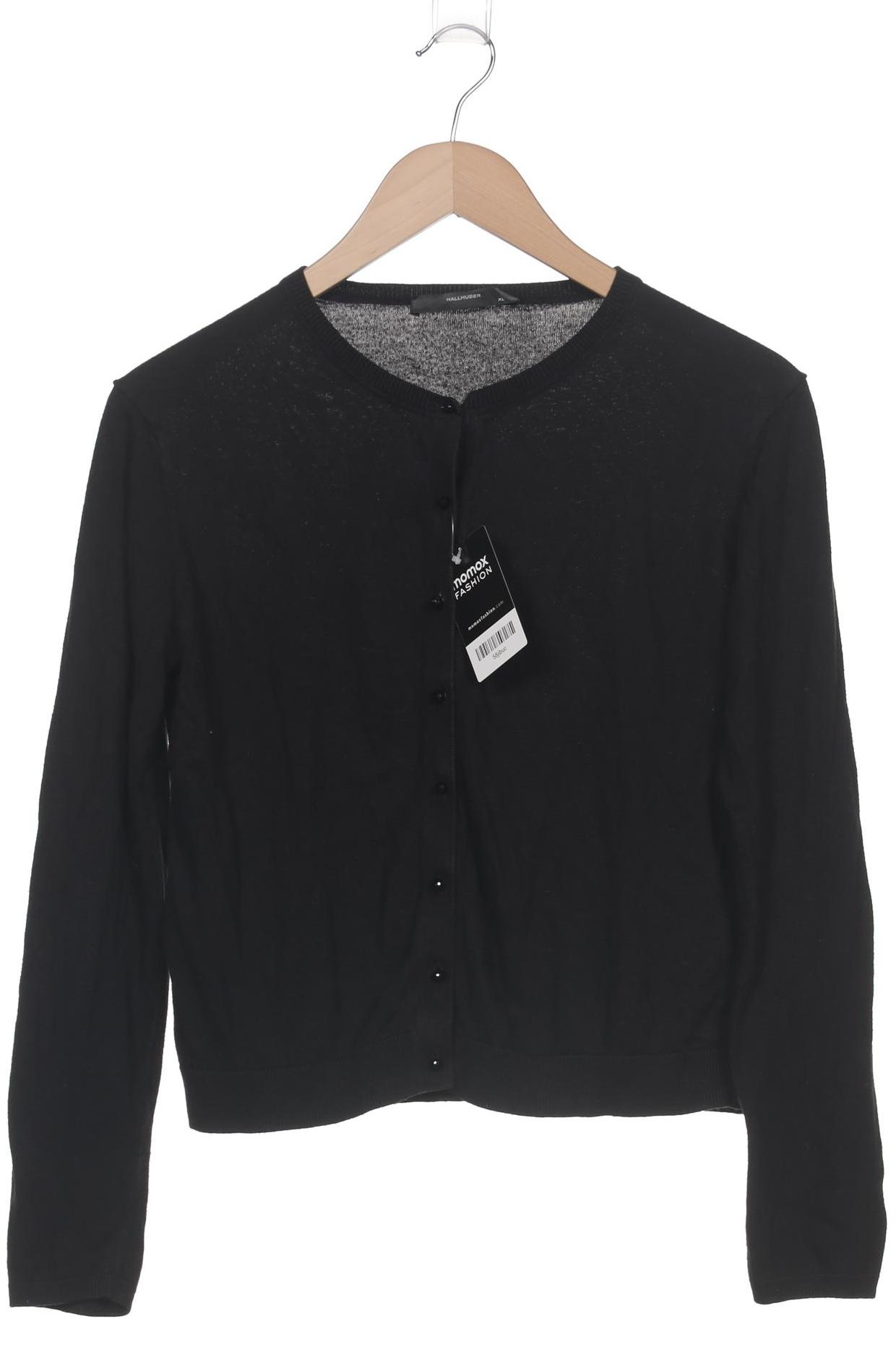 

Hallhuber Damen Strickjacke, schwarz, Gr. 44
