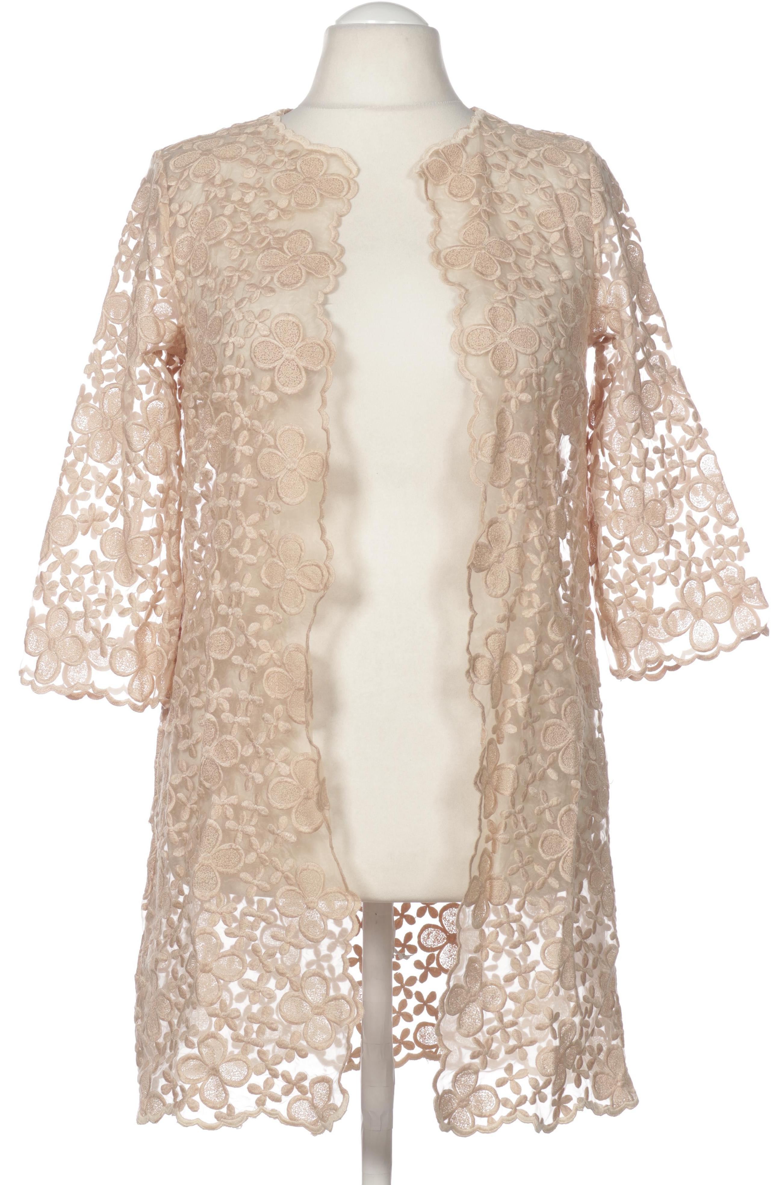 

Hallhuber Damen Strickjacke, beige, Gr. 38