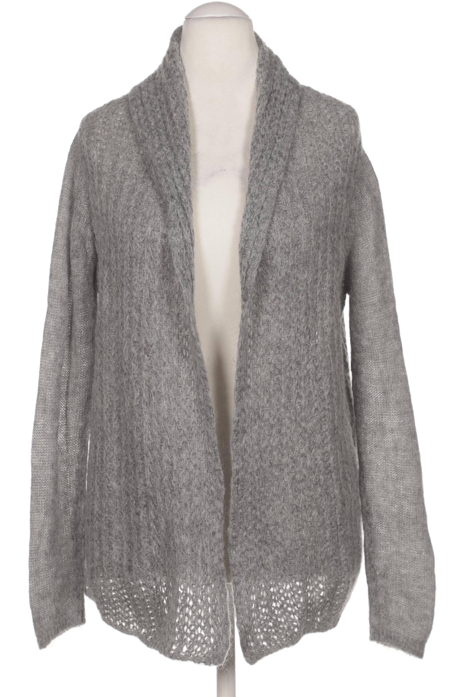 

Hallhuber Damen Strickjacke, grau, Gr. 38