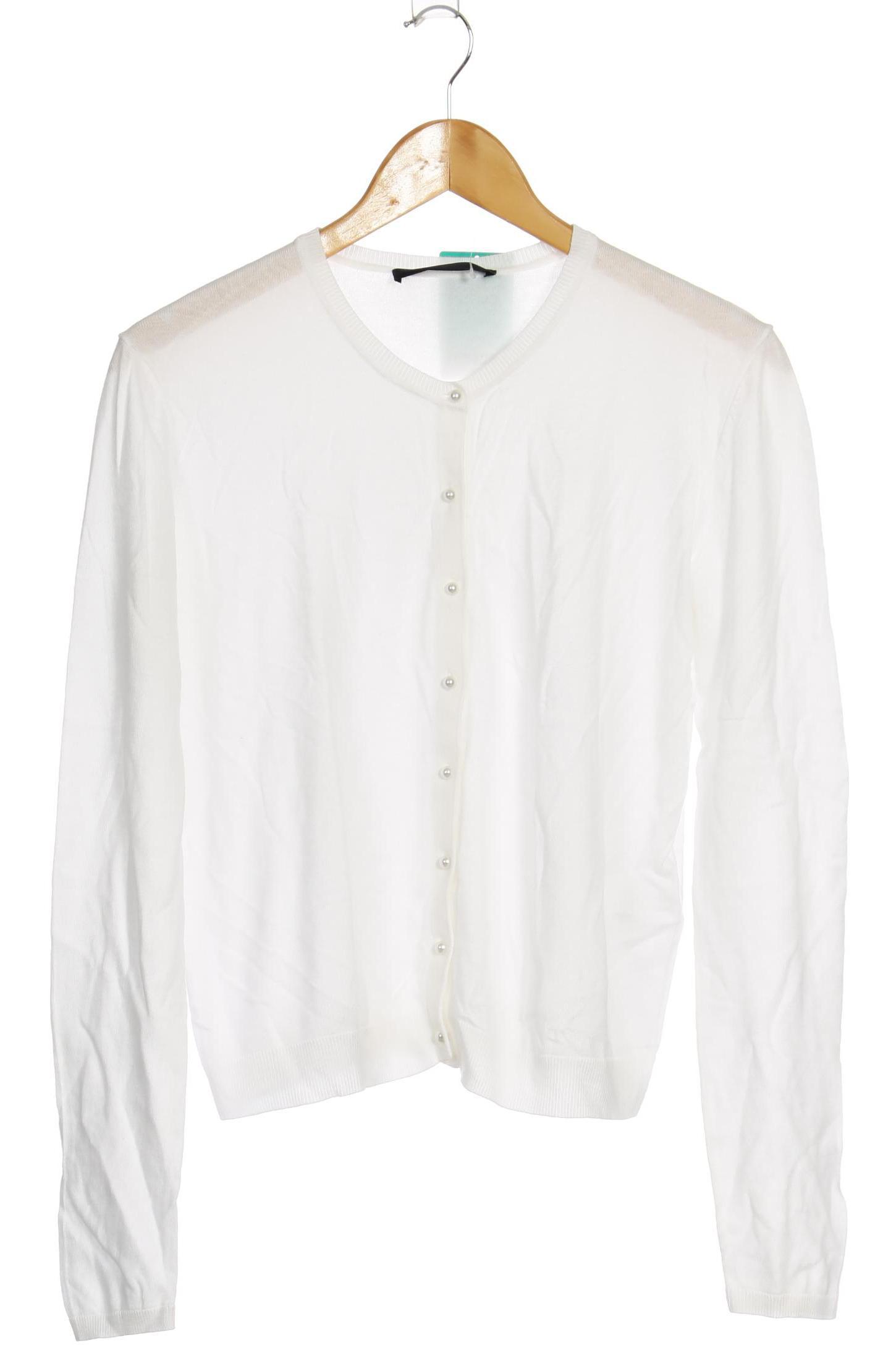 

Hallhuber Damen Strickjacke, weiß, Gr.