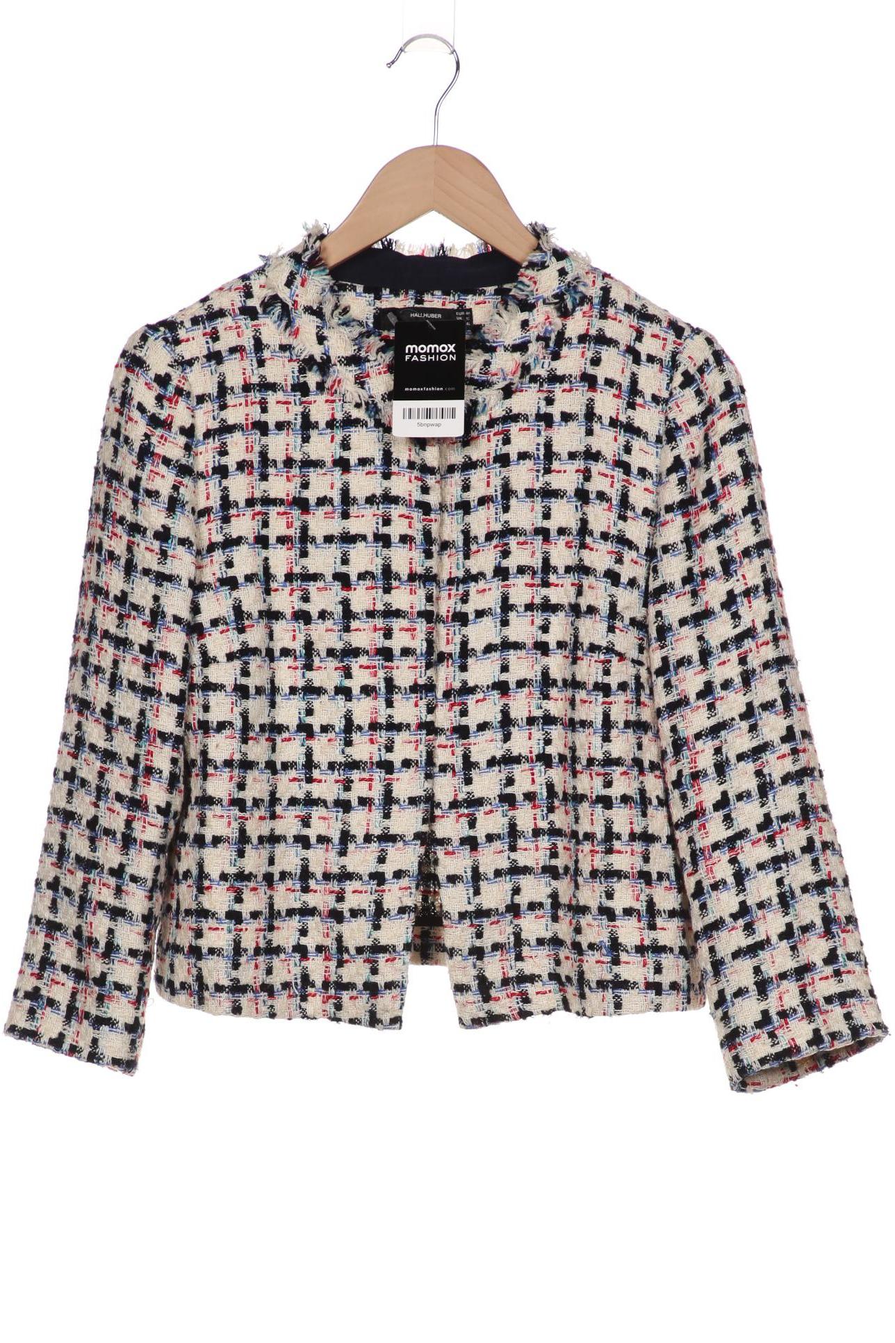 

Hallhuber Damen Strickjacke, mehrfarbig, Gr. 40