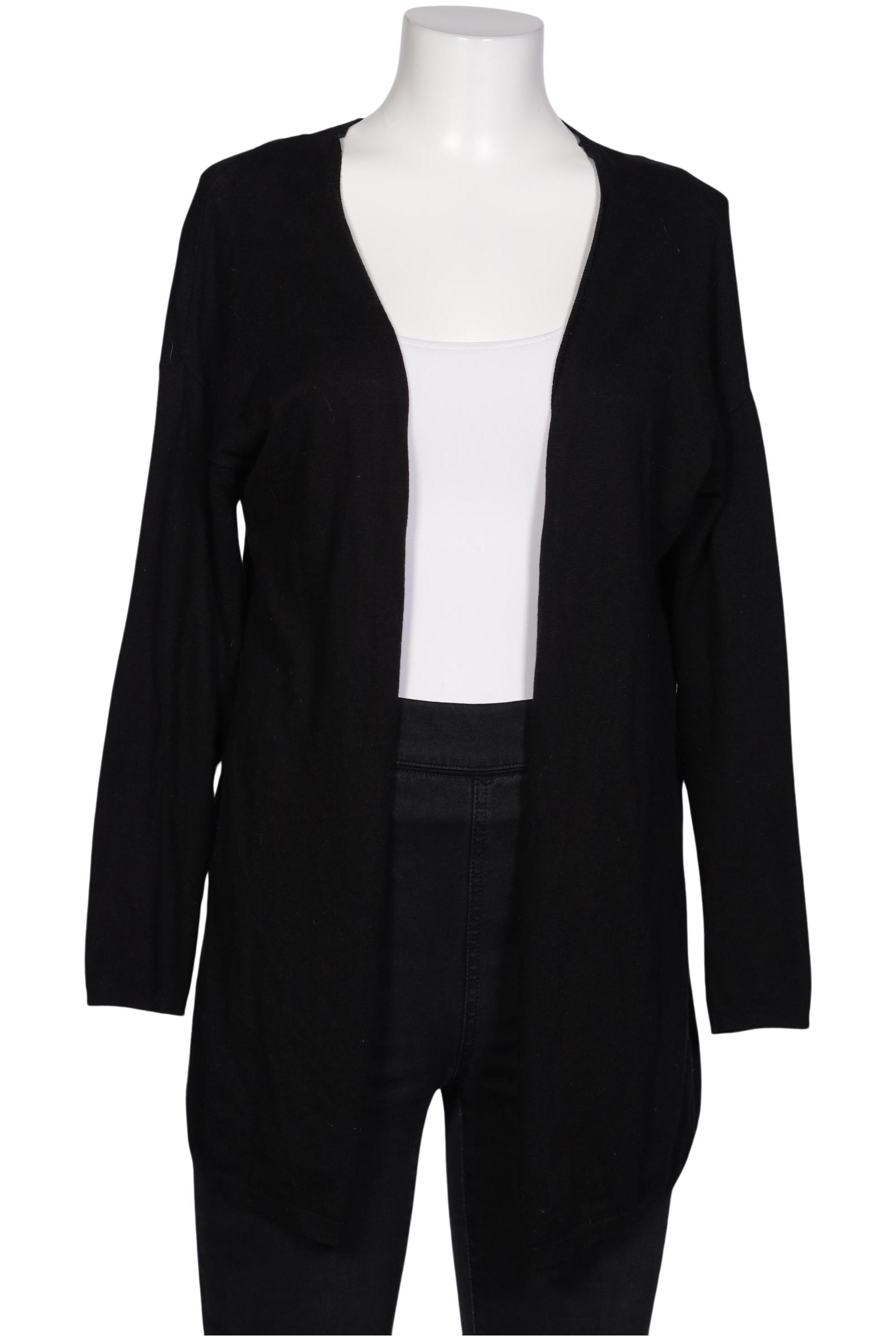 

Hallhuber Damen Strickjacke, schwarz, Gr. 38